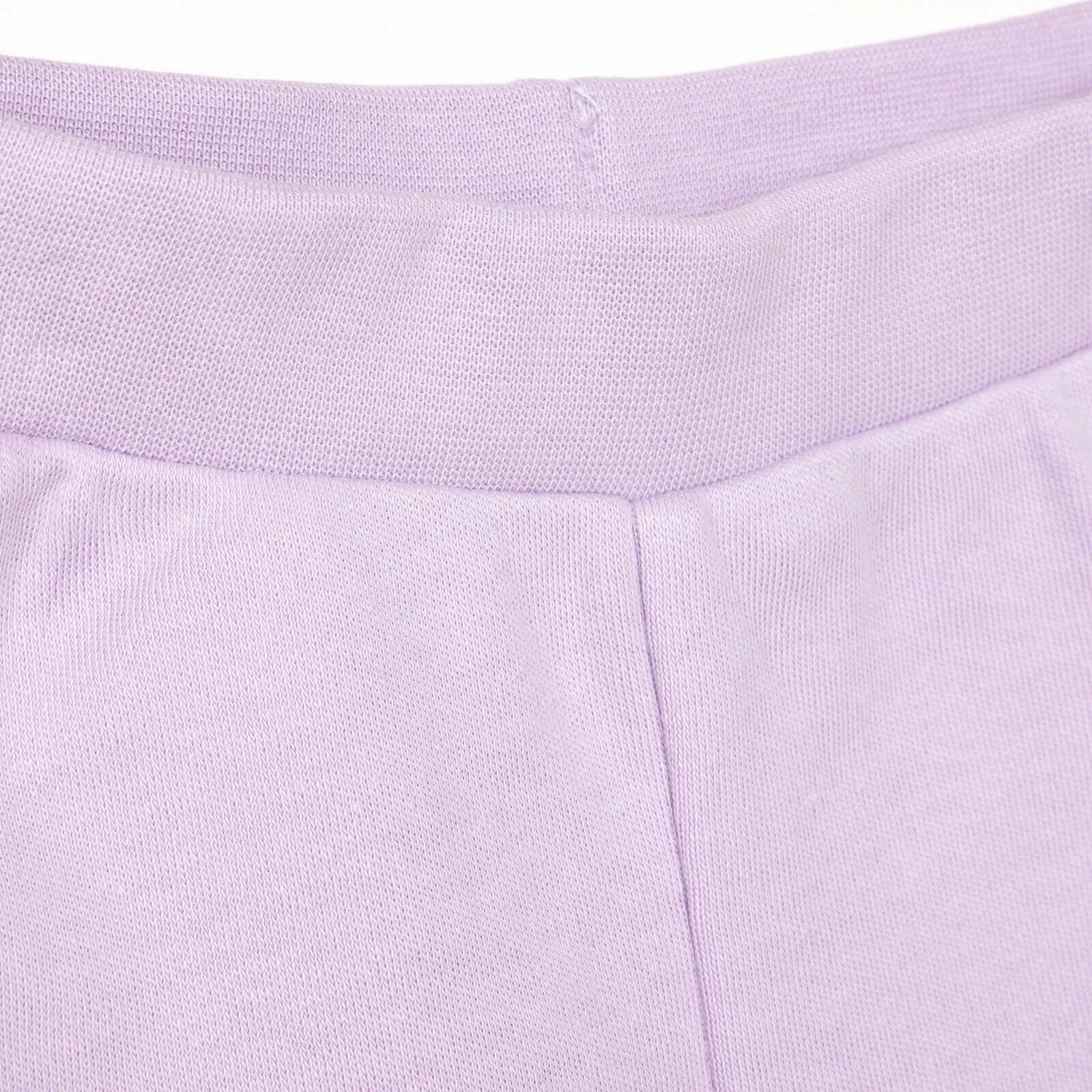 HelloBaby Basic Baby Girl Crown Printed Footless Bottom 2 pcs - Lilac - mezetto ebebek ebebek