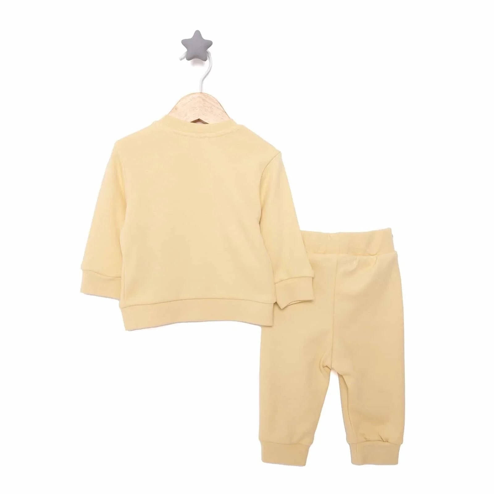 HelloBaby Basic Baby Girl Joggers - Yellow - mezetto ebebek ebebek
