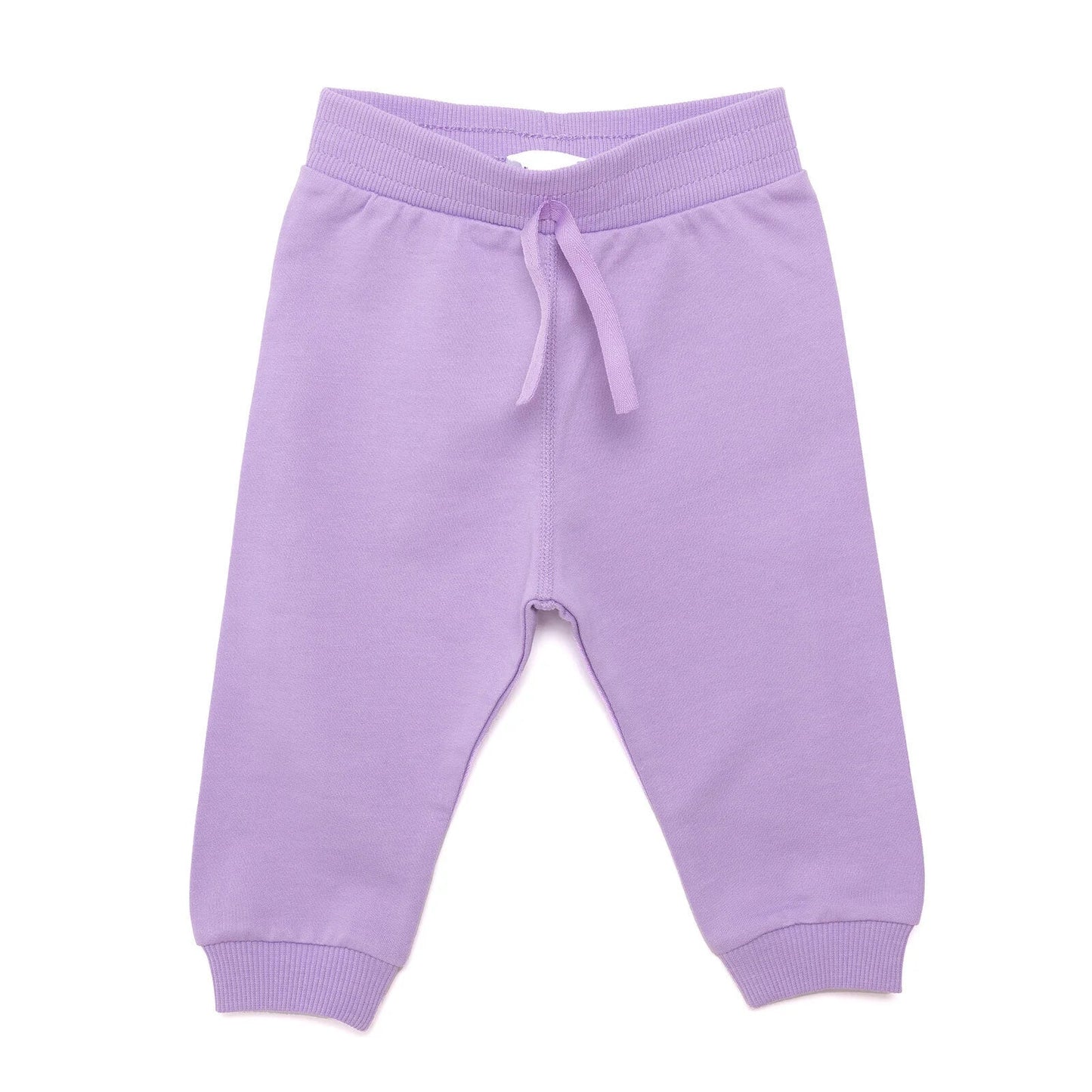 HelloBaby Basic Baby Girl Leggings - Purple - mezetto ebebek ebebek