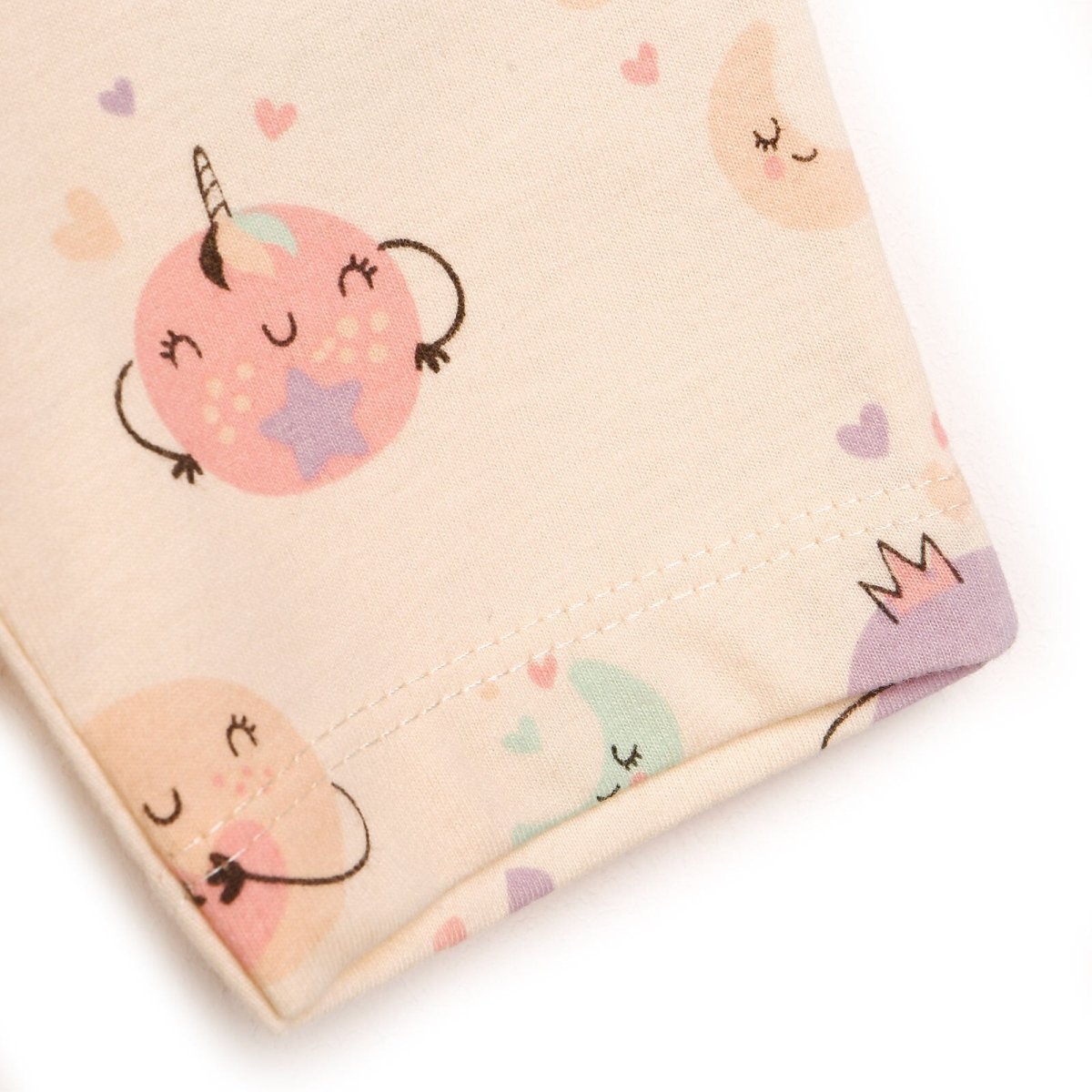 HelloBaby Basic Baby Girl Pyjamas Set - Ecru - mezetto ebebek ebebek