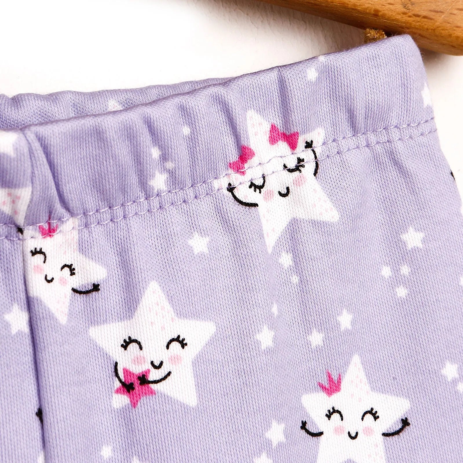 HelloBaby Basic Baby Girl Pyjamas Set - Lilac - mezetto ebebek ebebek