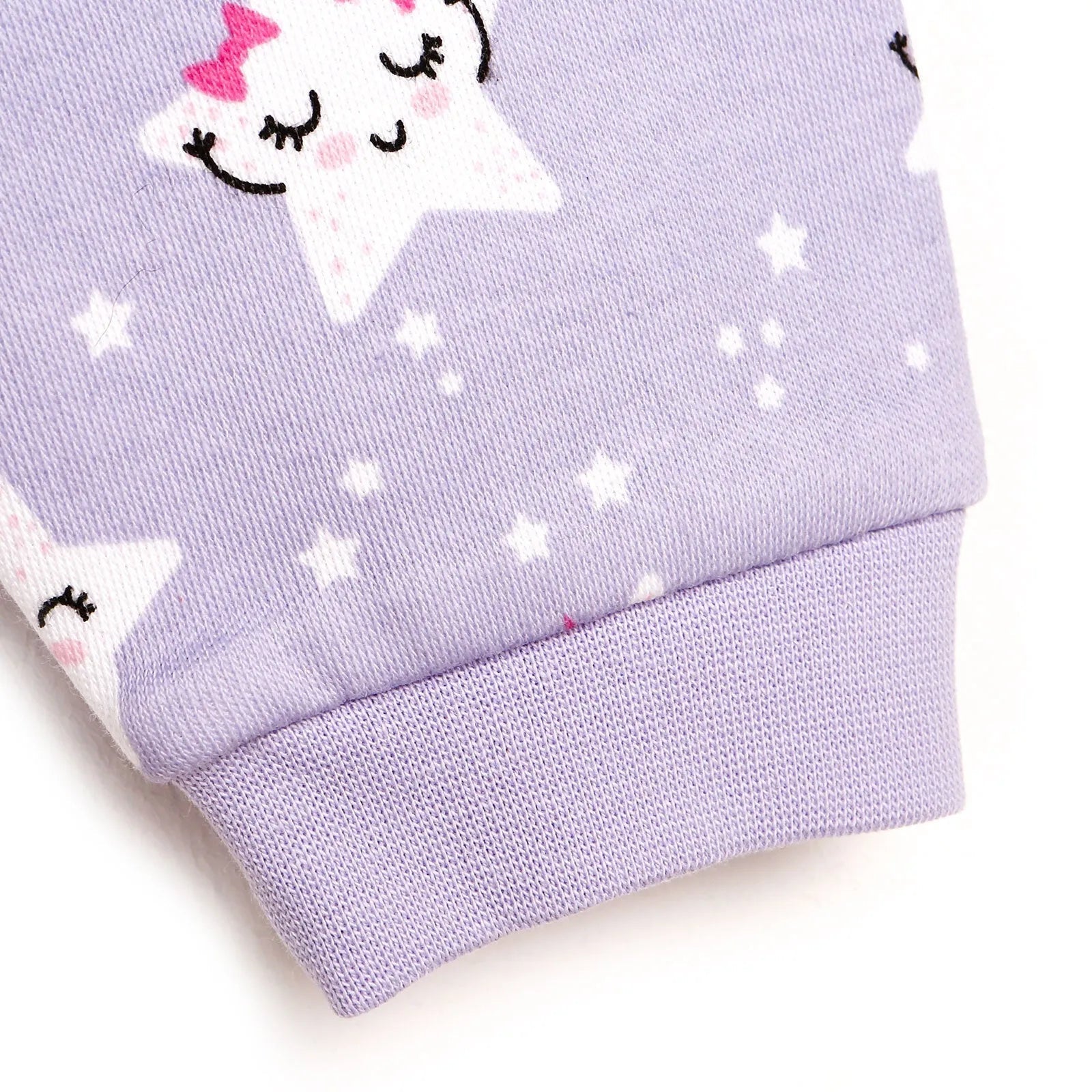 HelloBaby Basic Baby Girl Pyjamas Set - Lilac - mezetto ebebek ebebek