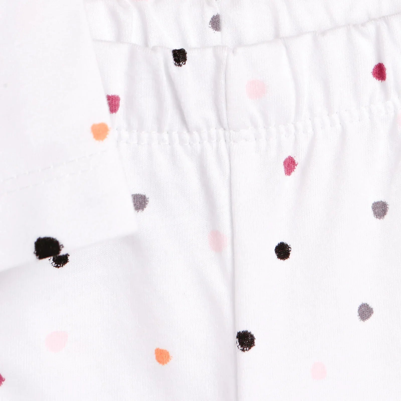 HelloBaby Basic Baby Girl Pyjamas Set - White - mezetto ebebek ebebek