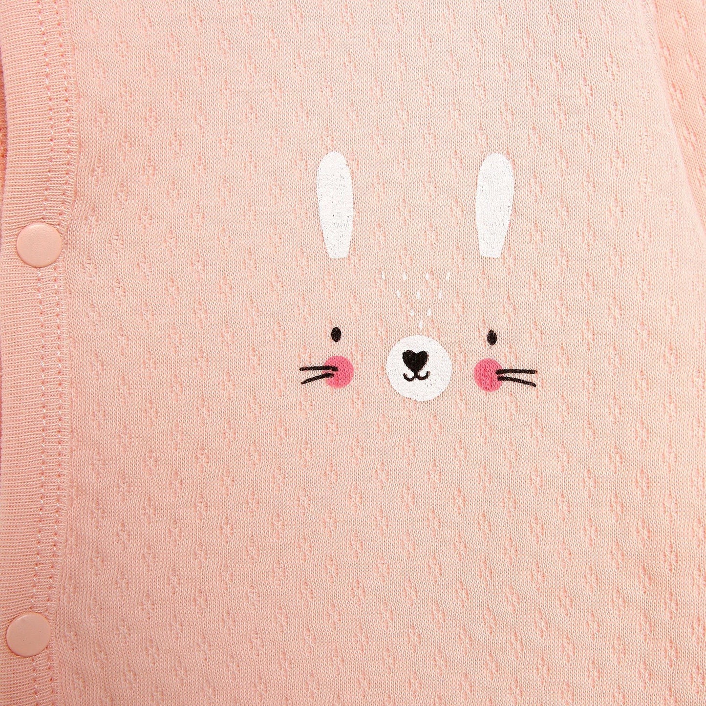 HelloBaby Basic Baby Girl Quilted Hooded - Light Pink - mezetto ebebek ebebek