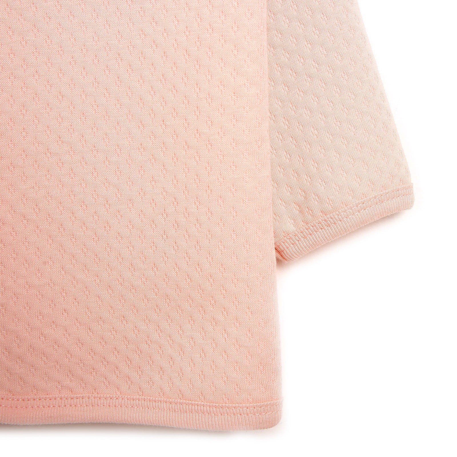 HelloBaby Basic Baby Girl Quilted Hooded - Light Pink - mezetto ebebek ebebek