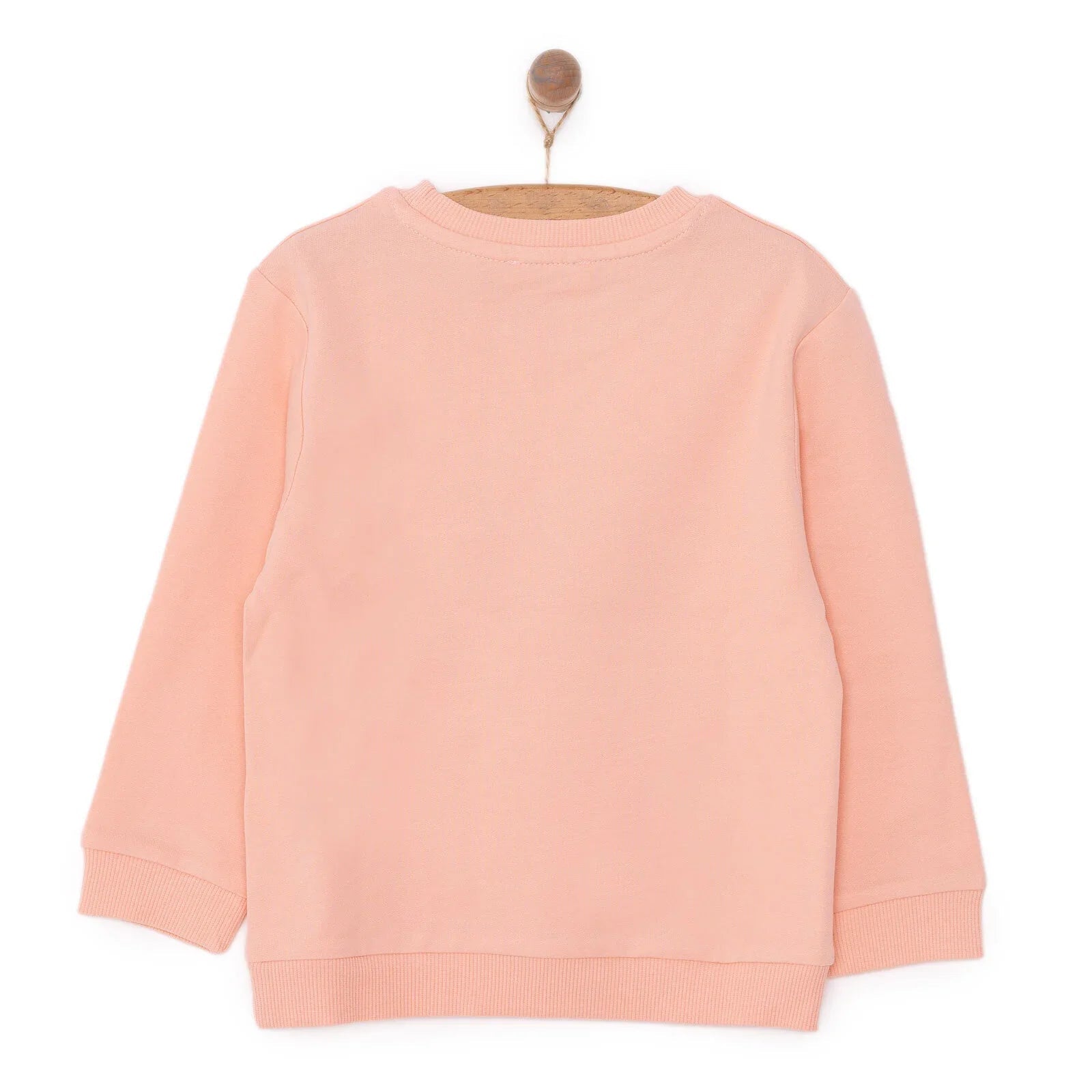 HelloBaby Basic Baby Girl Sweatshirt - Pink - mezetto ebebek ebebek