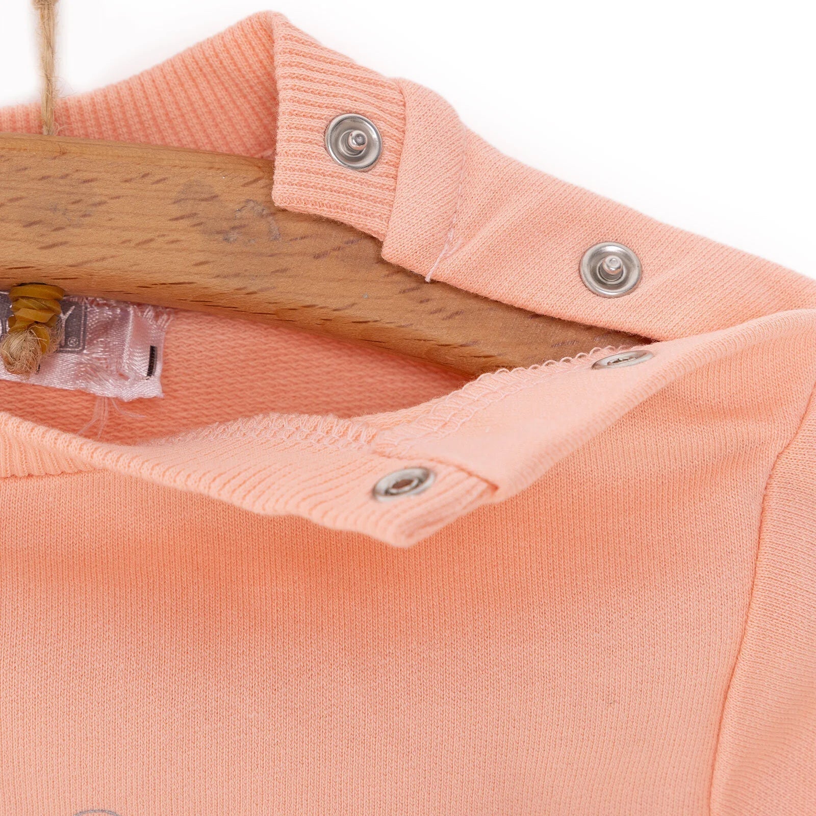 HelloBaby Basic Baby Girl Sweatshirt - Pink - mezetto ebebek ebebek