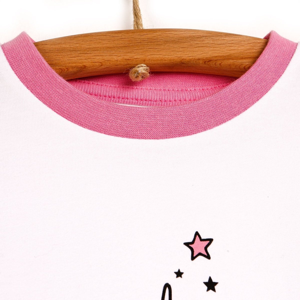 HelloBaby Basic Collared Neck Pyjamas Set - mezetto ebebek ebebek