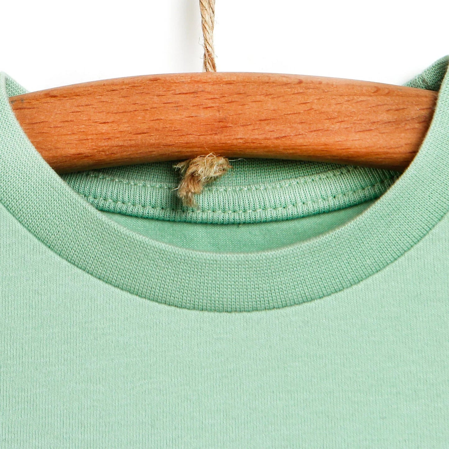 HelloBaby Basic Collared Neck Pyjamas Set - Mint - mezetto ebebek ebebek