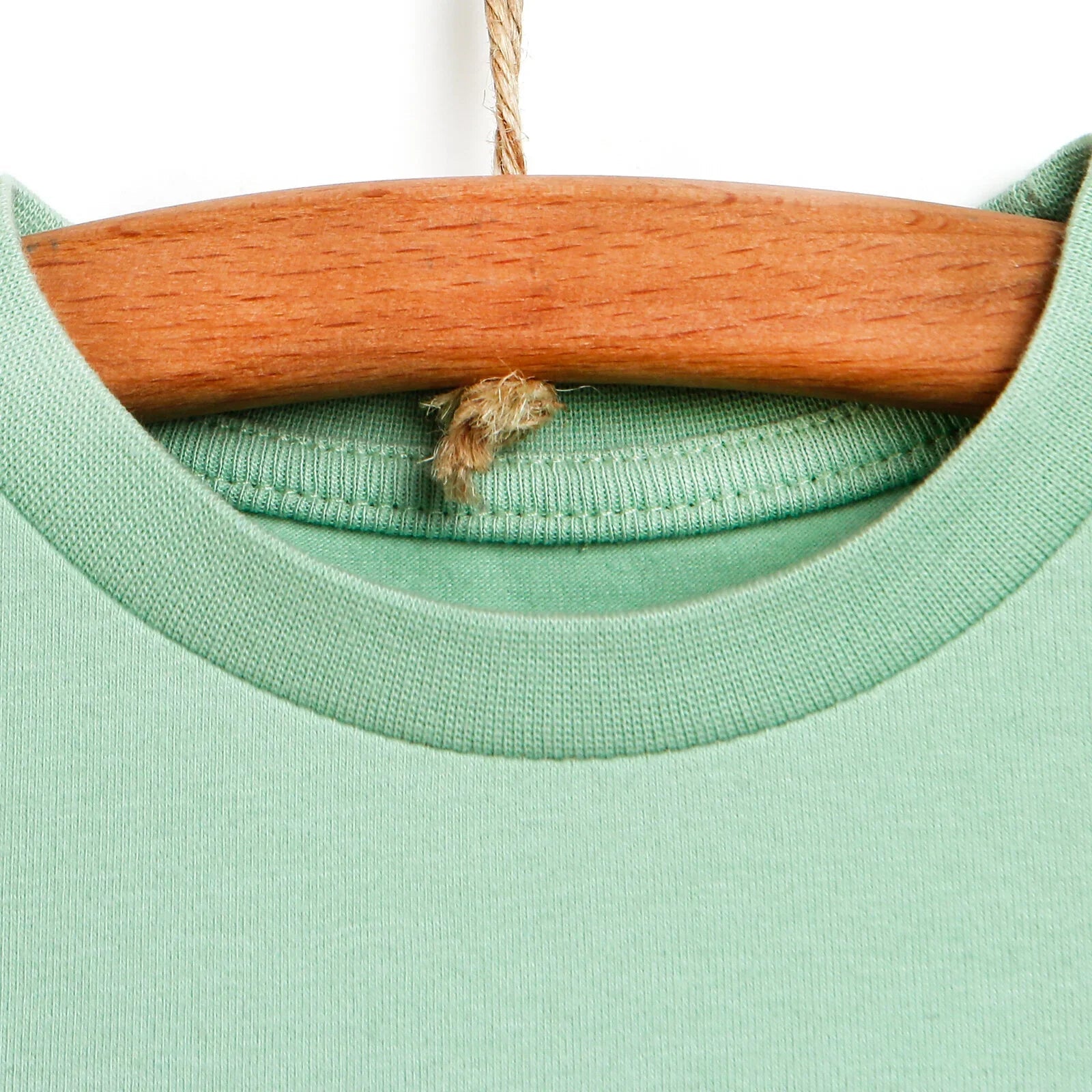 HelloBaby Basic Collared Neck Pyjamas Set - Mint - mezetto ebebek ebebek