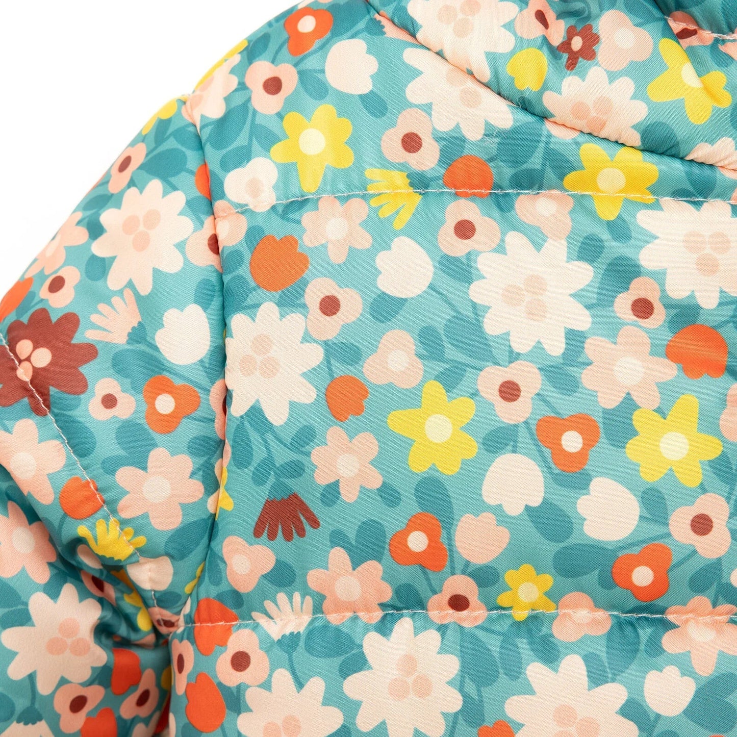 HelloBaby Basic Flower Printed Eared Coa - Printed - mezetto ebebek ebebek