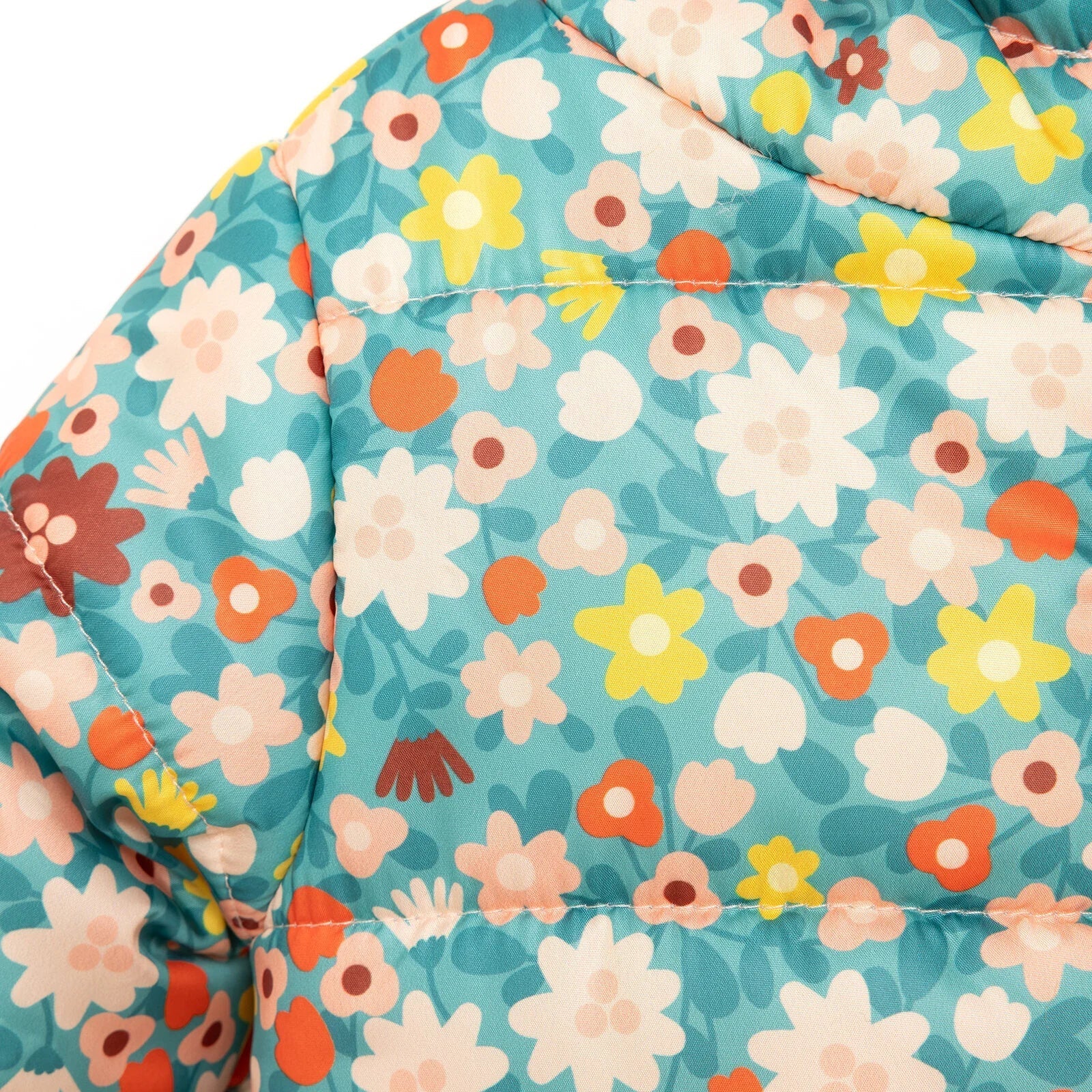 HelloBaby Basic Flower Printed Eared Coa - Printed - mezetto ebebek ebebek