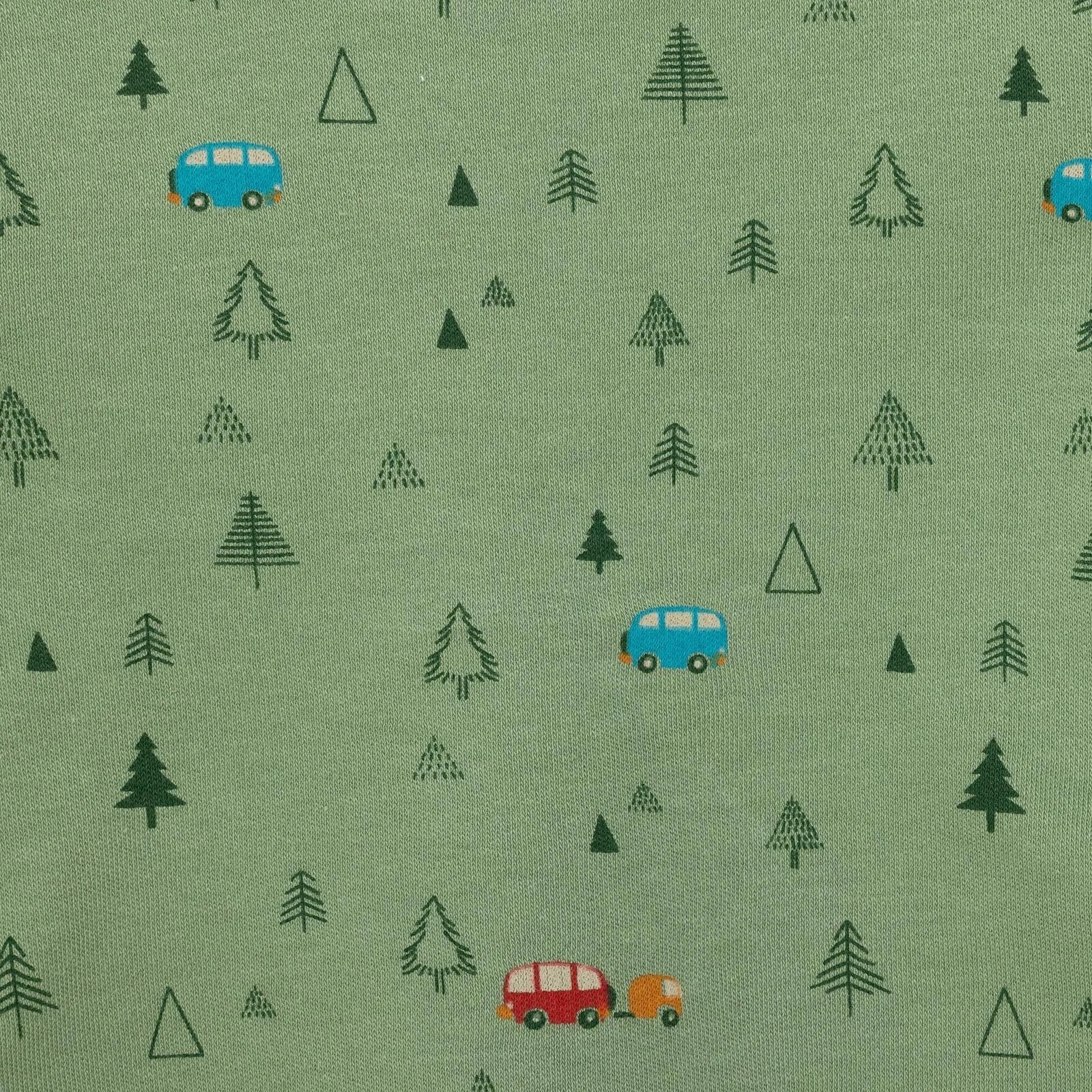 HelloBaby Basic Forest Printed Interlock T-Shirt - Printed - mezetto ebebek ebebek