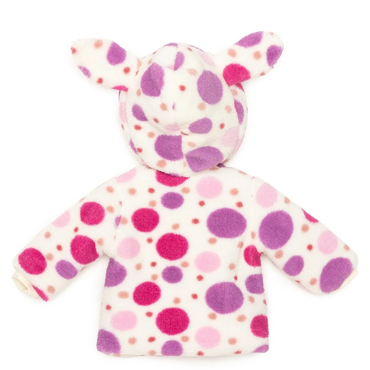 HelloBaby Basic Girl 3D Ears Welsoft Jacket - Rose - mezetto ebebek ebebek
