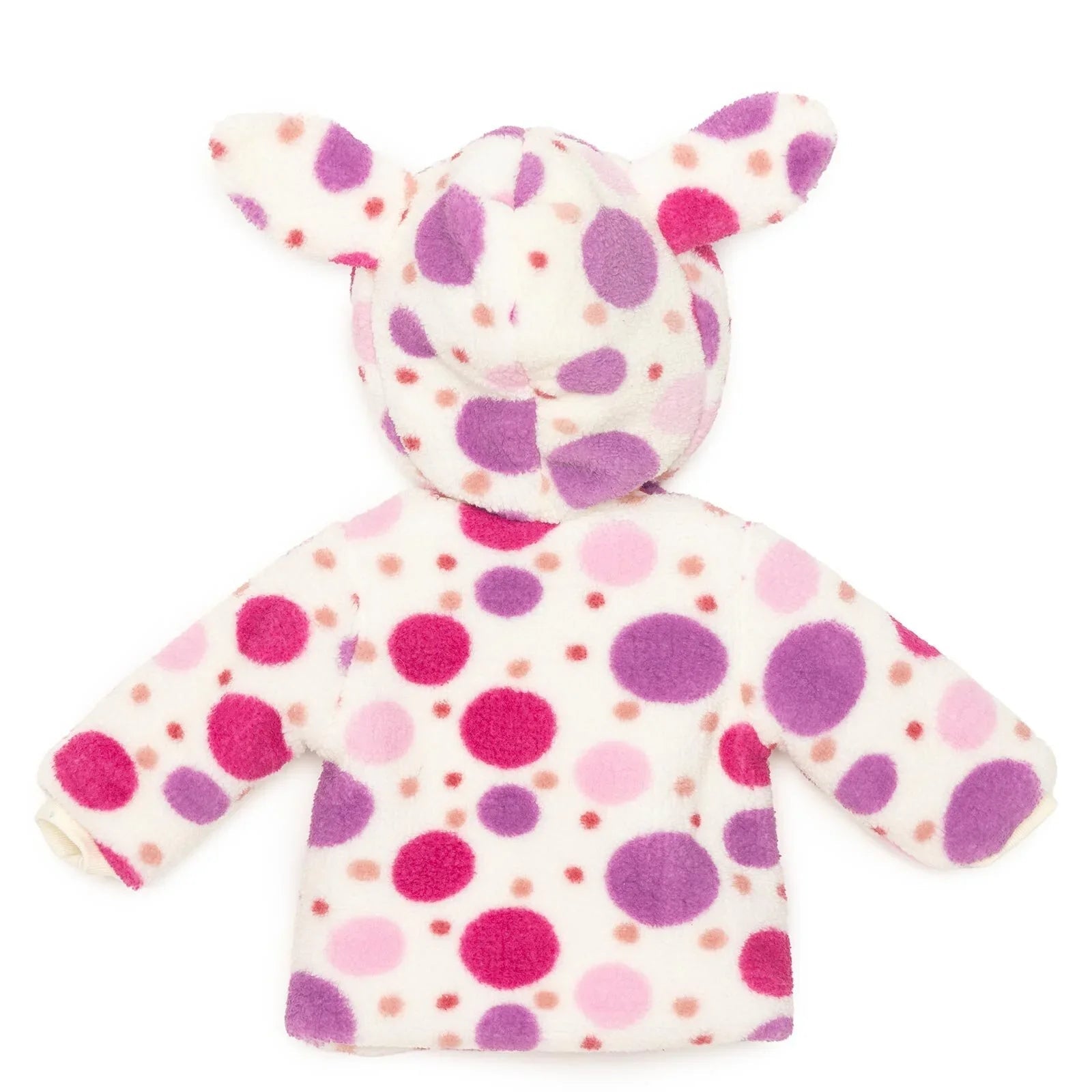 HelloBaby Basic Girl 3D Ears Welsoft Jacket - Rose - mezetto ebebek ebebek