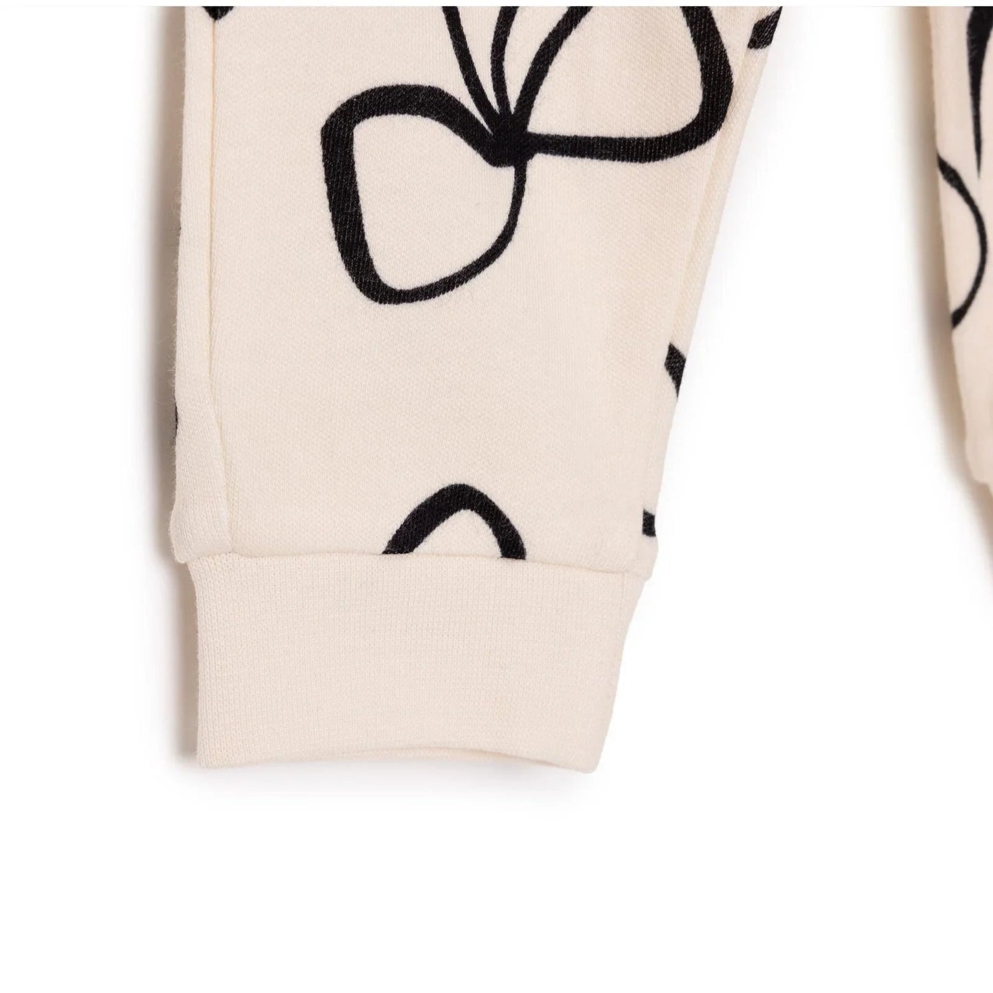 HelloBaby Basic Girl Bow Printed Jogging Set - mezetto ebebek ebebek