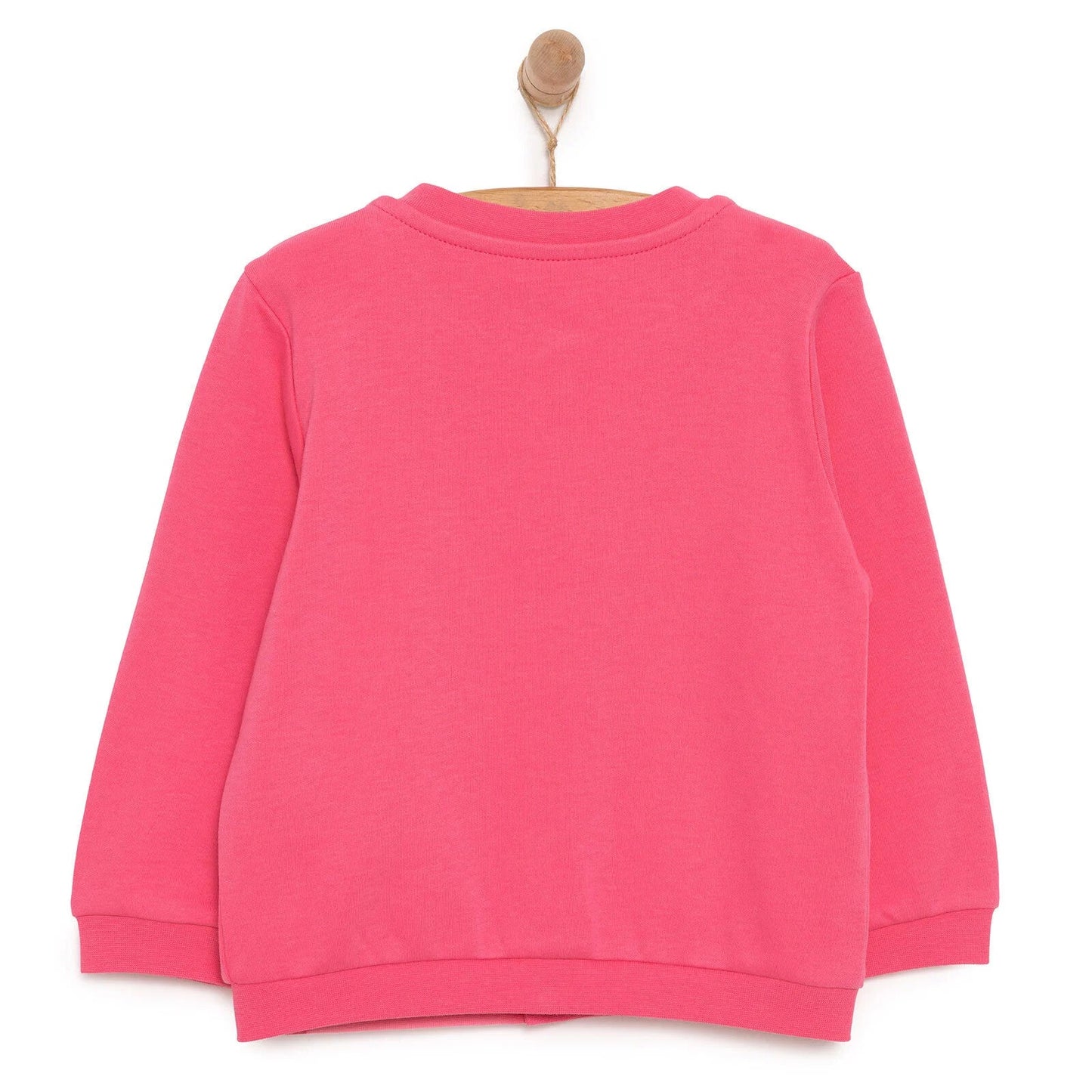 HelloBaby Basic Girl Cardigan - Pink - mezetto ebebek ebebek