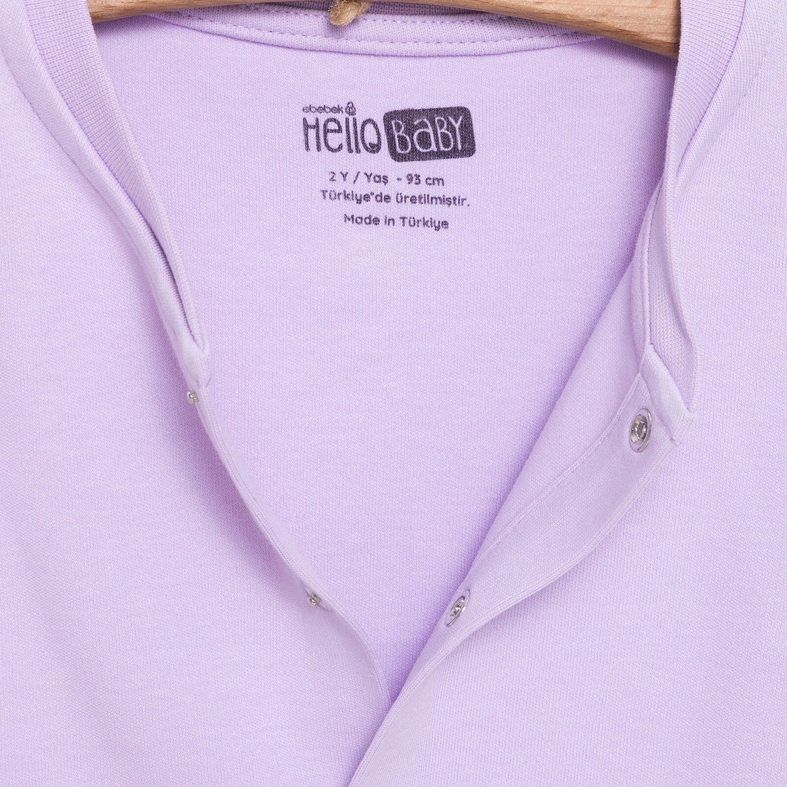 HelloBaby Basic Girl Cardigan - Purple - mezetto ebebek ebebek