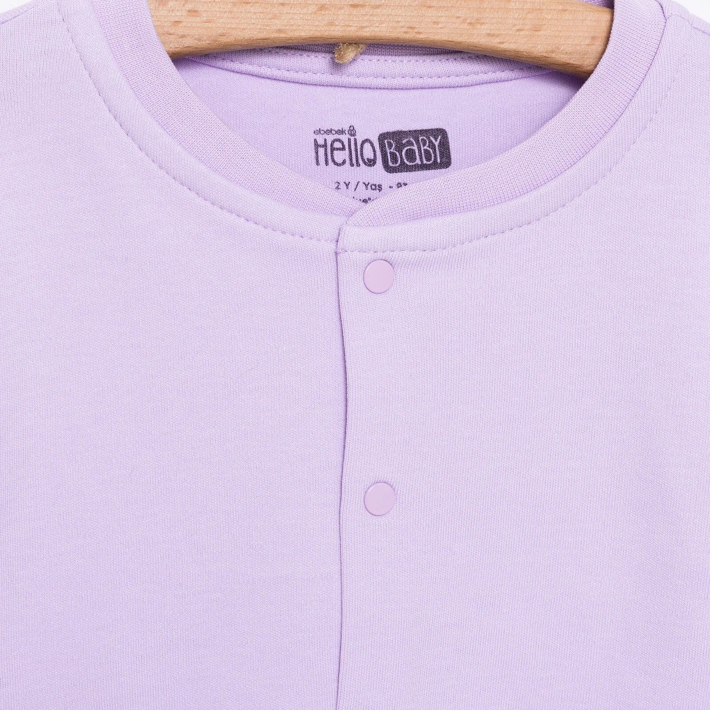 HelloBaby Basic Girl Cardigan - Purple - mezetto ebebek ebebek