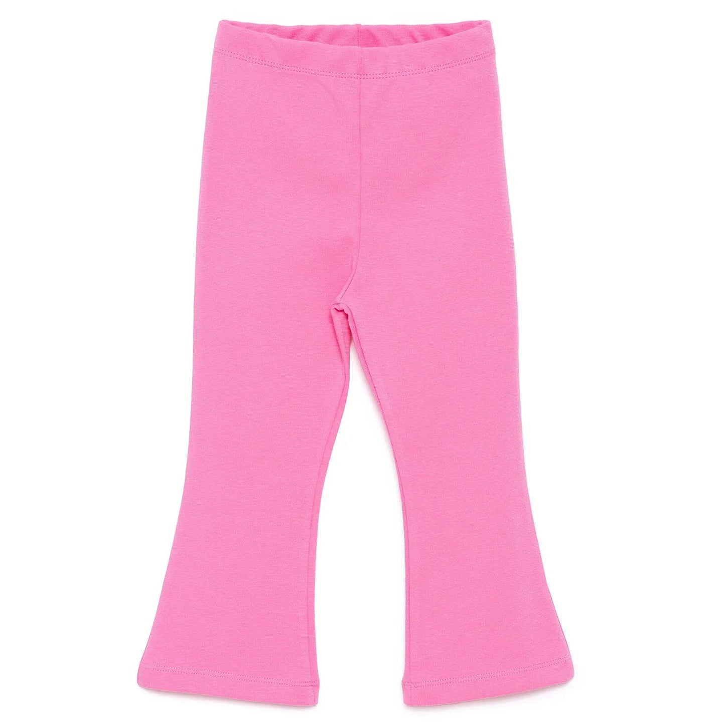 HelloBaby Basic Girl Flare Leggings - Dark Pink - mezetto ebebek ebebek
