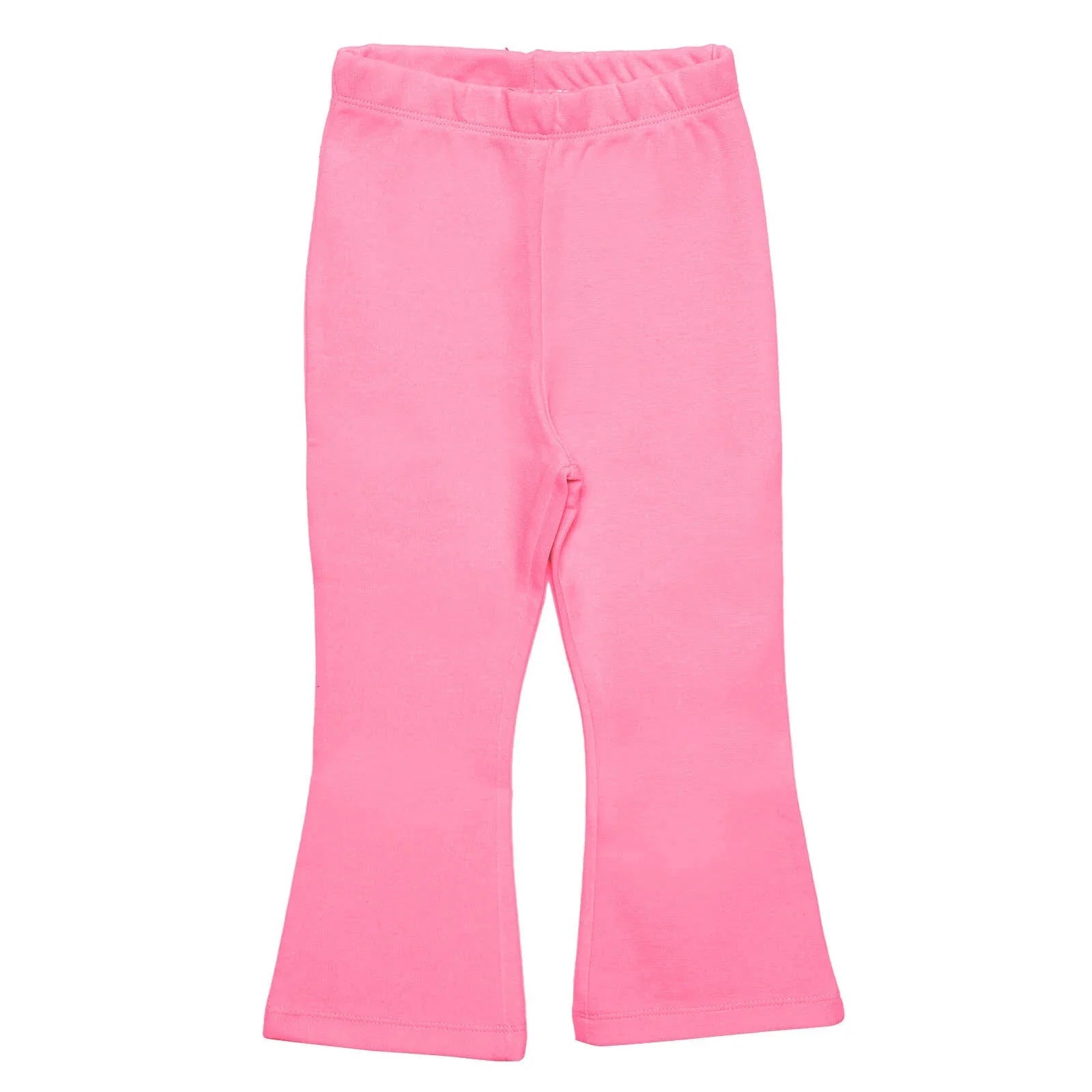 HelloBaby Basic Girl Flare Leggings - Light Pink - mezetto ebebek ebebek
