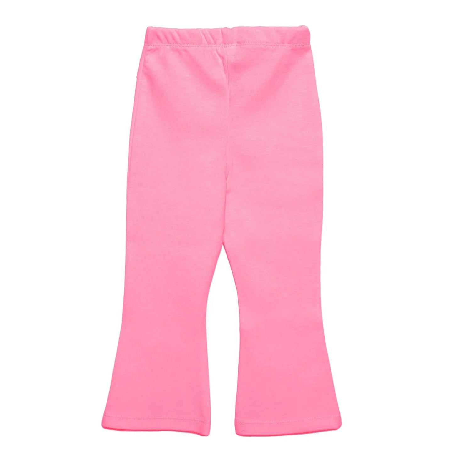 HelloBaby Basic Girl Flare Leggings - Light Pink - mezetto ebebek ebebek
