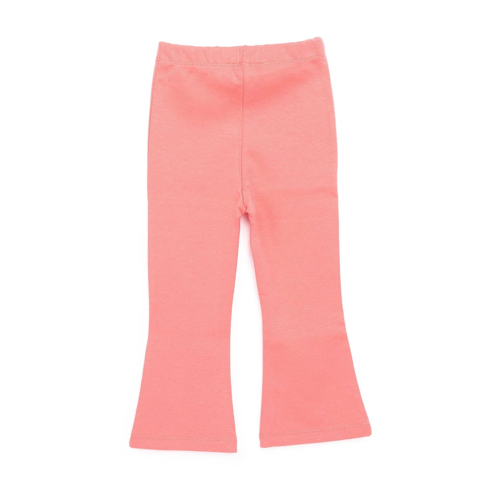 HelloBaby Basic Girl Flare Leggings - Pink - mezetto ebebek ebebek