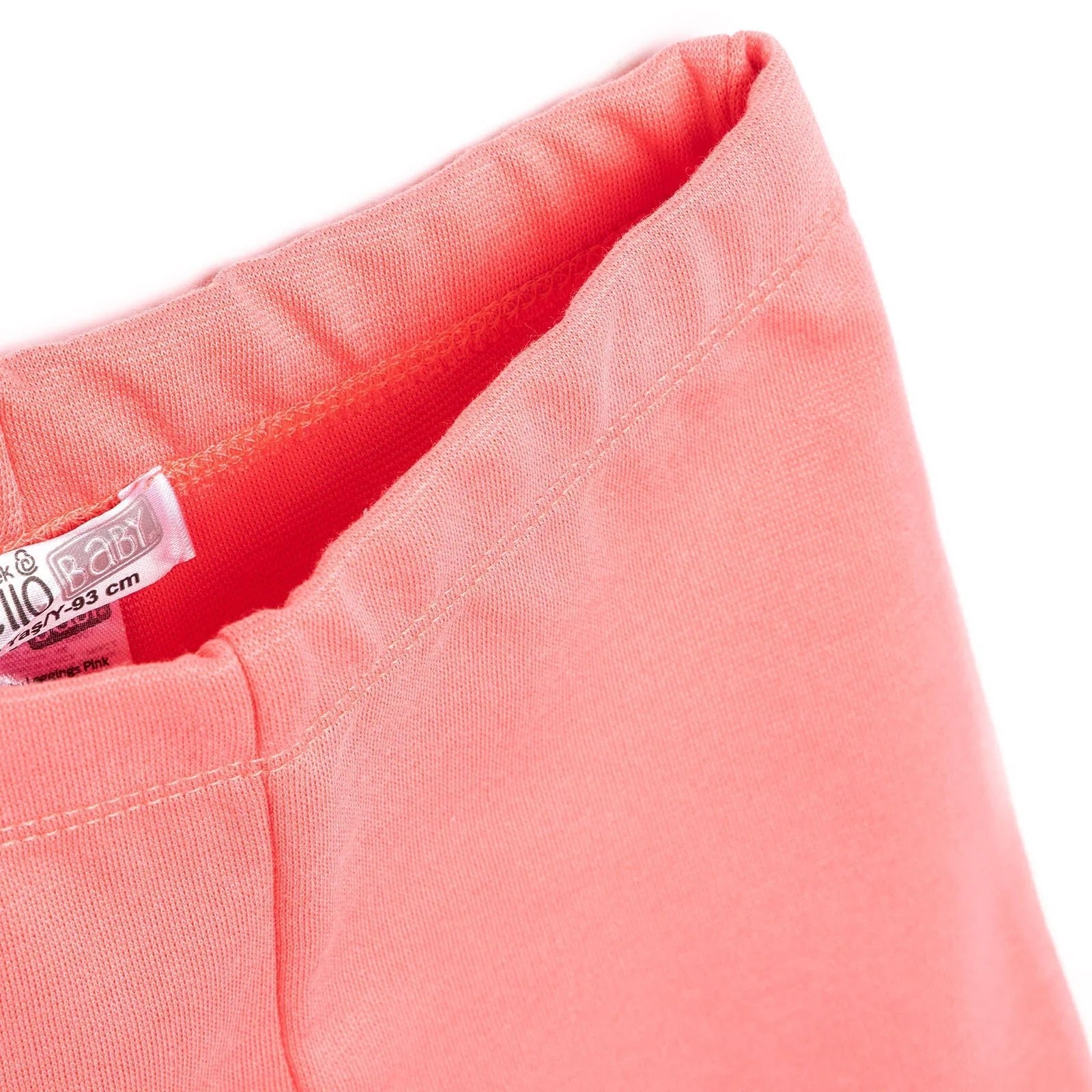 HelloBaby Basic Girl Flare Leggings - Pink - mezetto ebebek ebebek