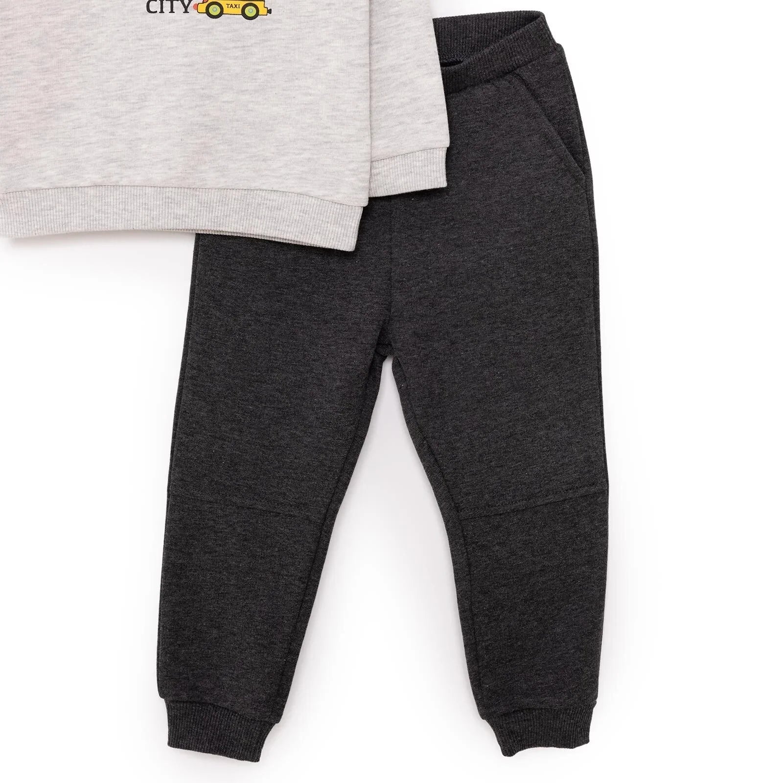 HelloBaby Basic Joggers - Anthracite melange - mezetto ebebek ebebek
