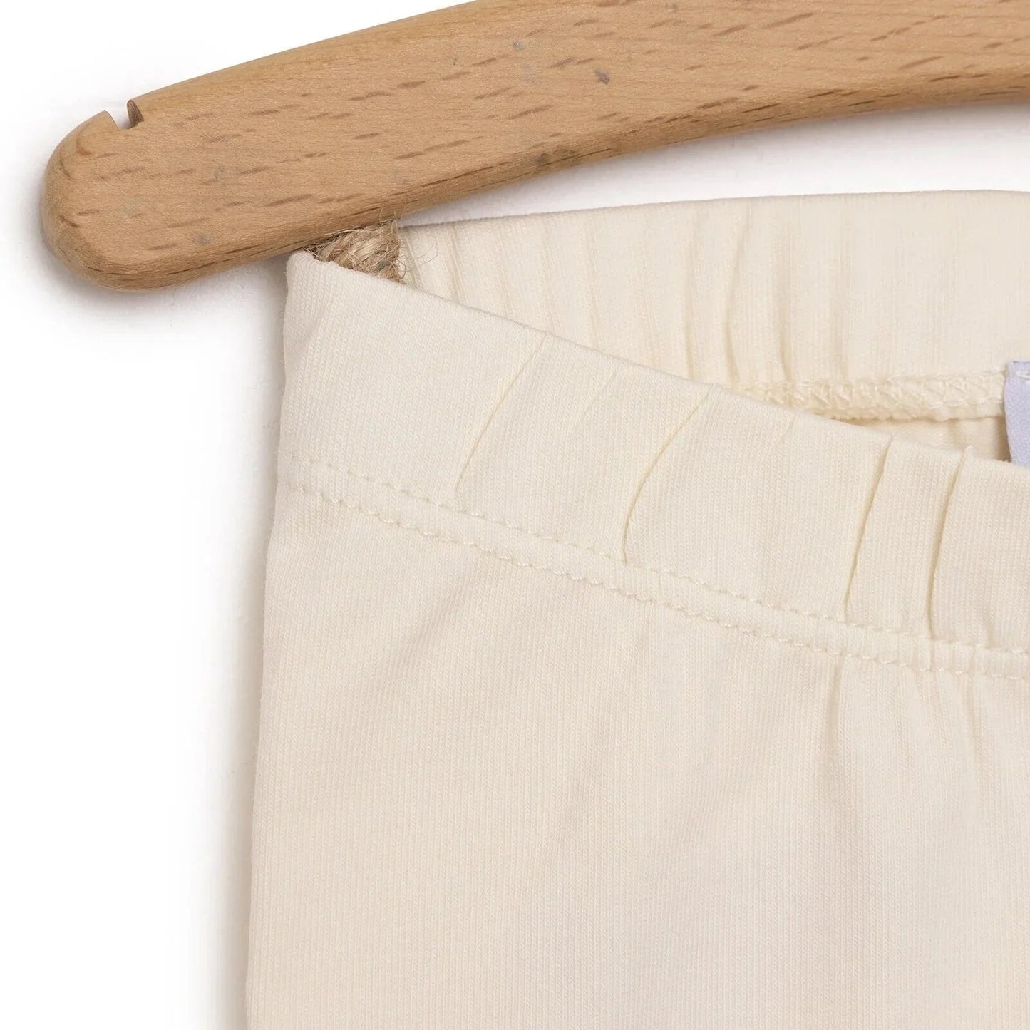 HelloBaby Basıc Leggings - Ecru - mezetto ebebek ebebek