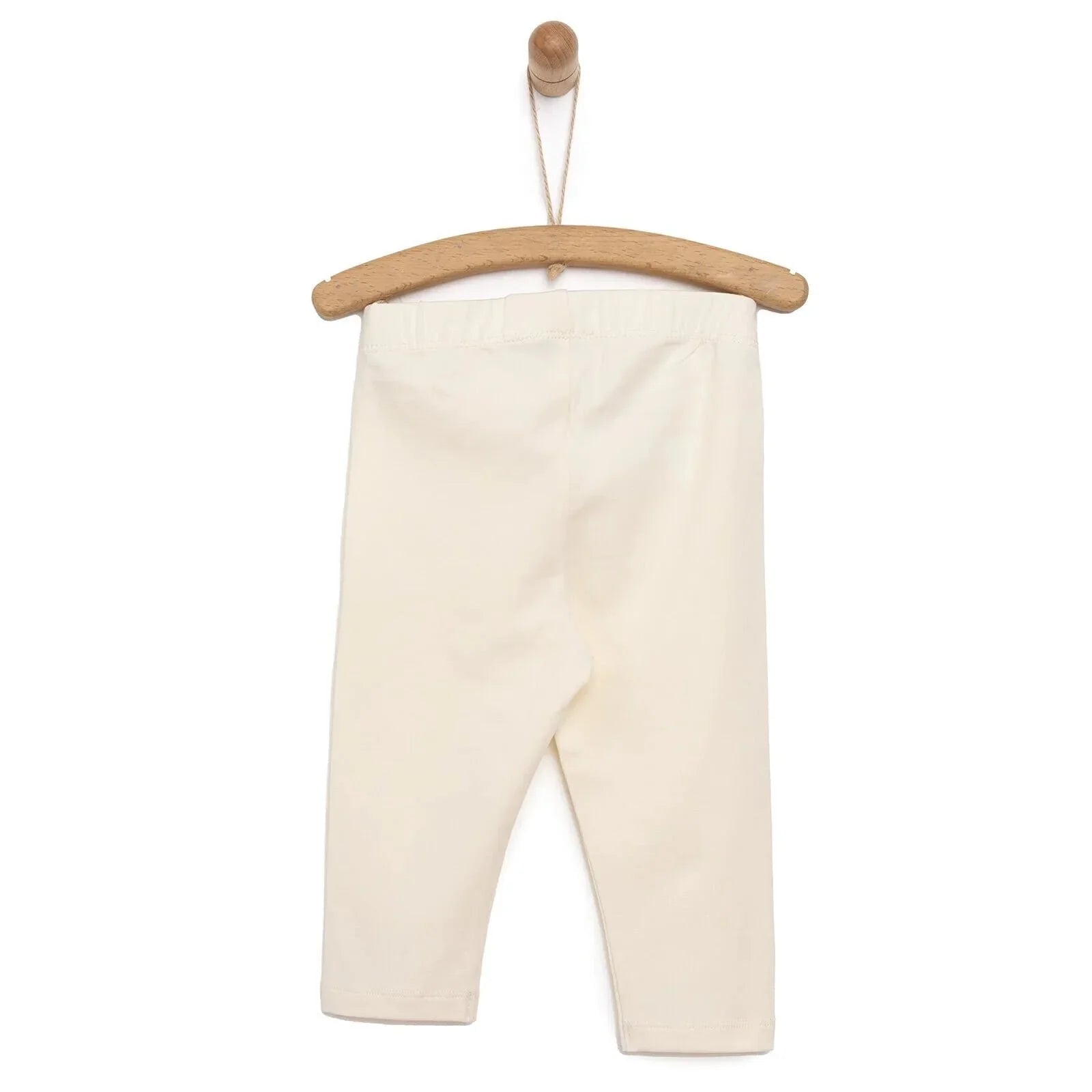 HelloBaby Basıc Leggings - Ecru - mezetto ebebek ebebek