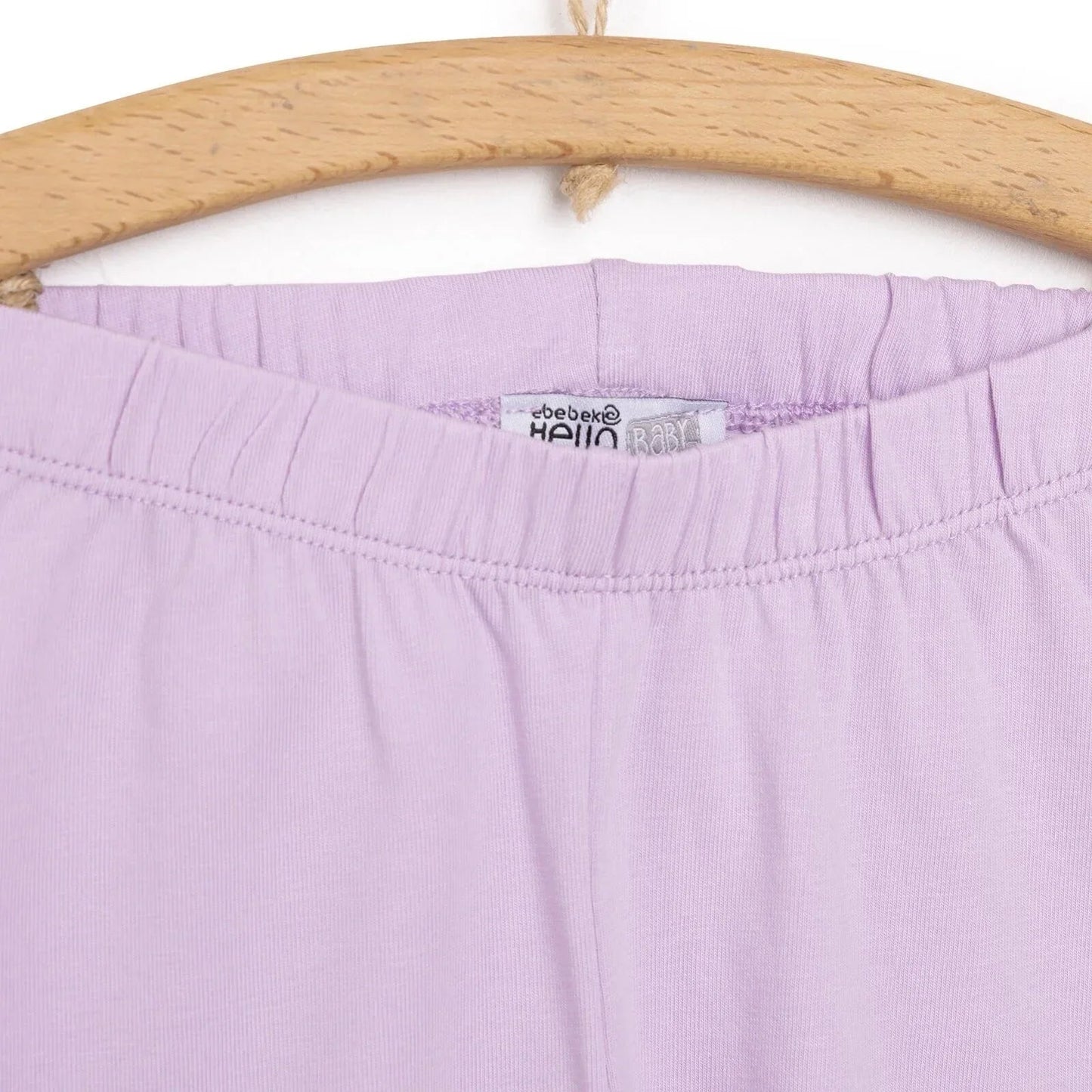 HelloBaby Basıc Leggings - Lilac - mezetto ebebek ebebek
