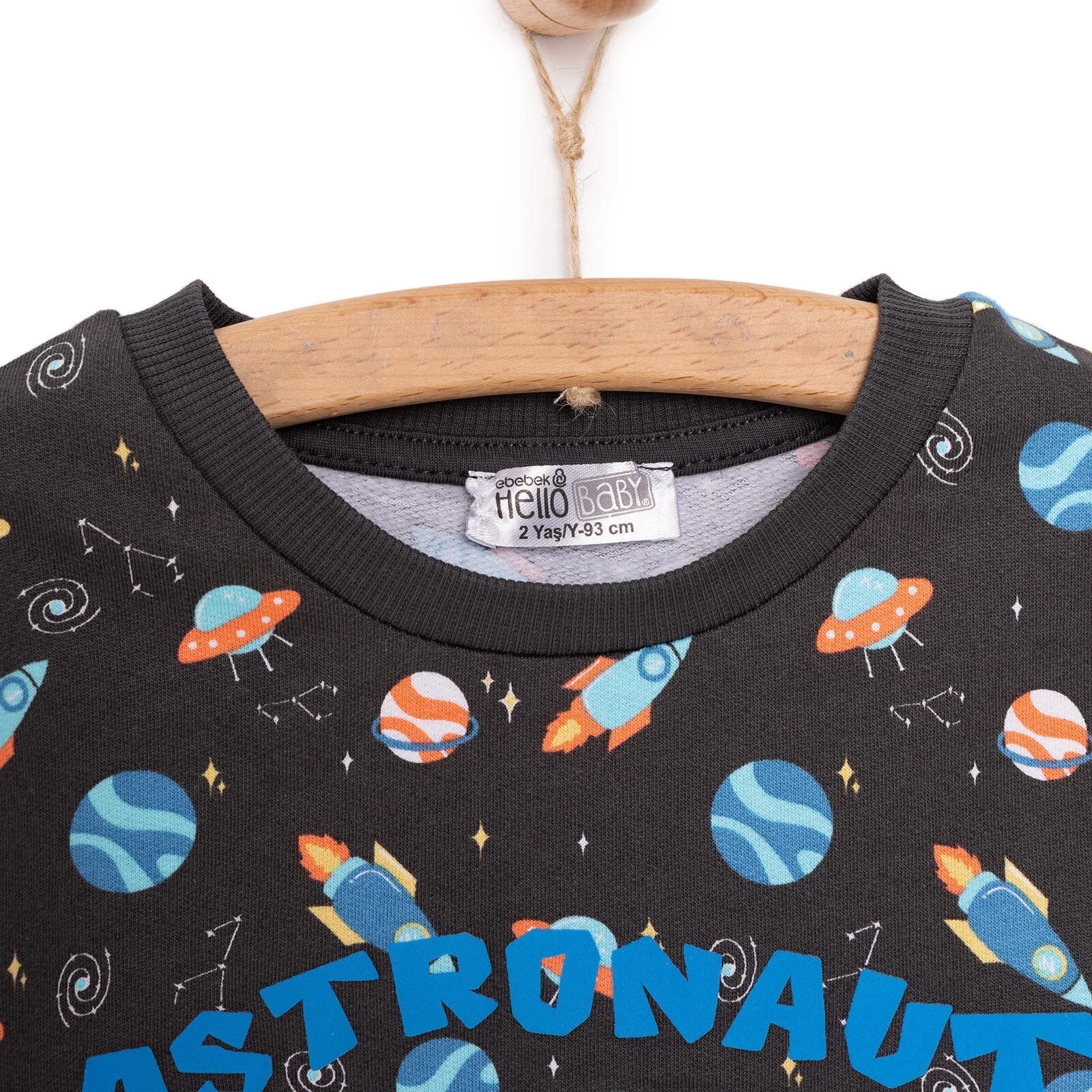 HelloBaby Basic Low Raised Animals Printed Sweatshirt - mezetto ebebek ebebek