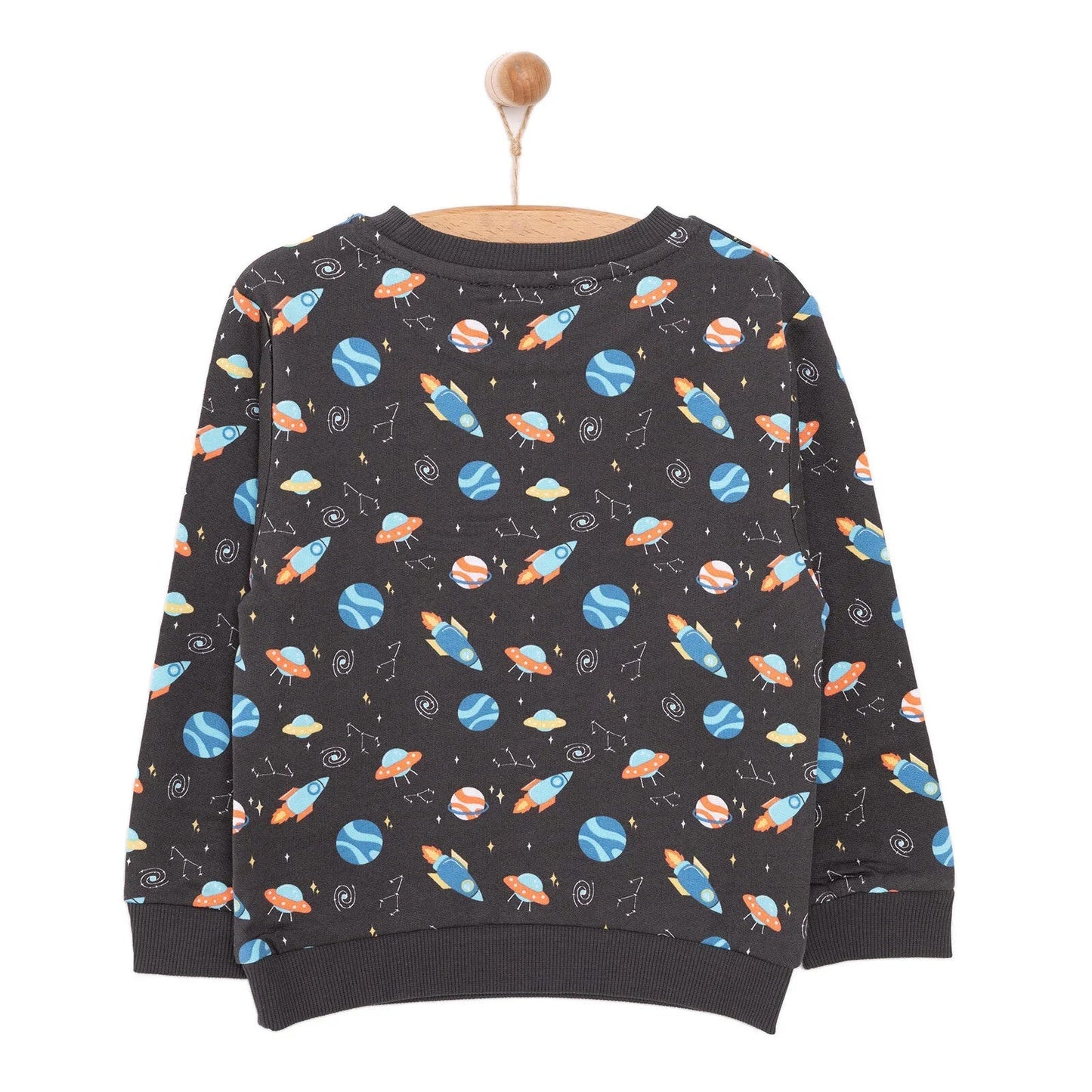 HelloBaby Basic Low Raised Animals Printed Sweatshirt - mezetto ebebek ebebek
