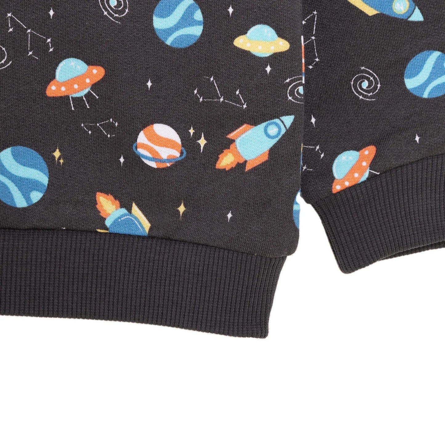 HelloBaby Basic Low Raised Animals Printed Sweatshirt - mezetto ebebek ebebek