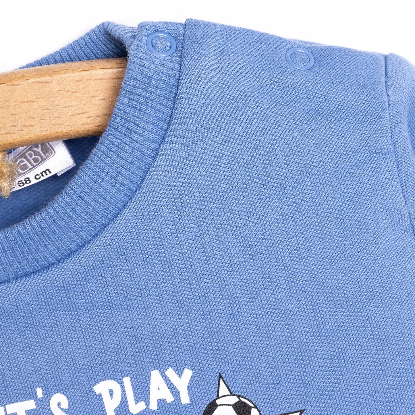 HelloBaby Basic Low Raised Goal Printed Sweatshirt - mezetto ebebek ebebek