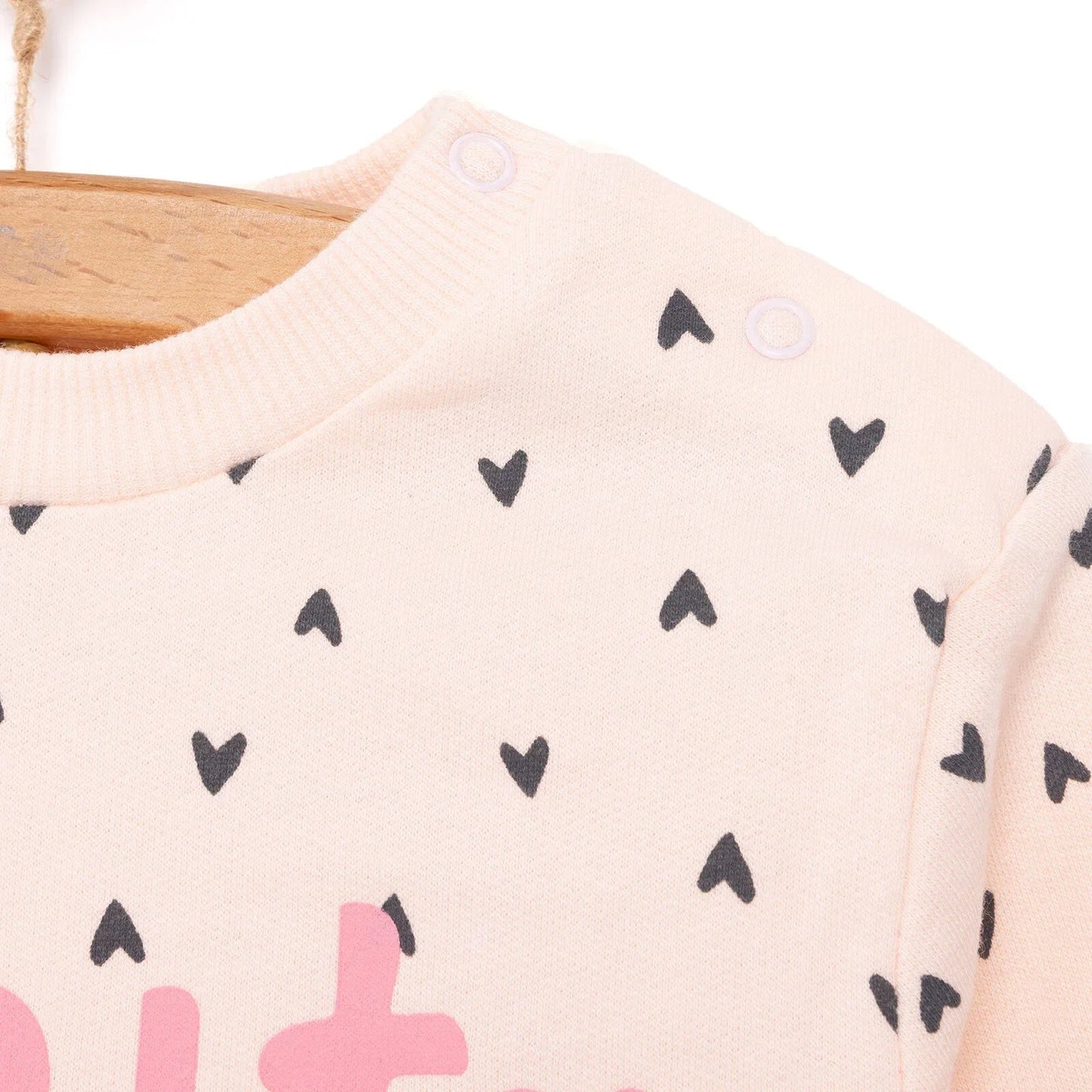 HelloBaby Basic Low Raised Lion Printed Sweatshirt - Printed - mezetto ebebek ebebek