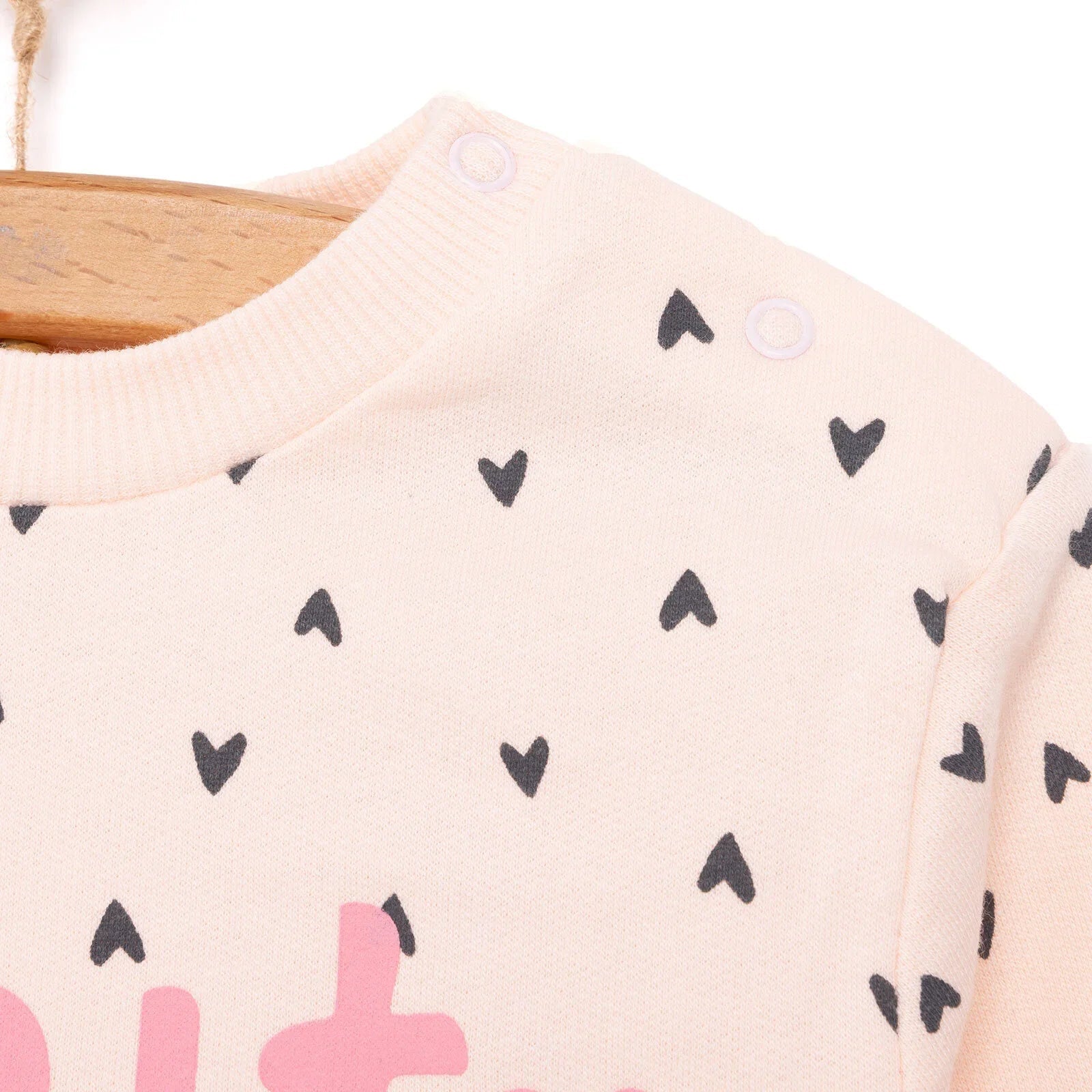 HelloBaby Basic Low Raised Lion Printed Sweatshirt - Printed - mezetto ebebek ebebek