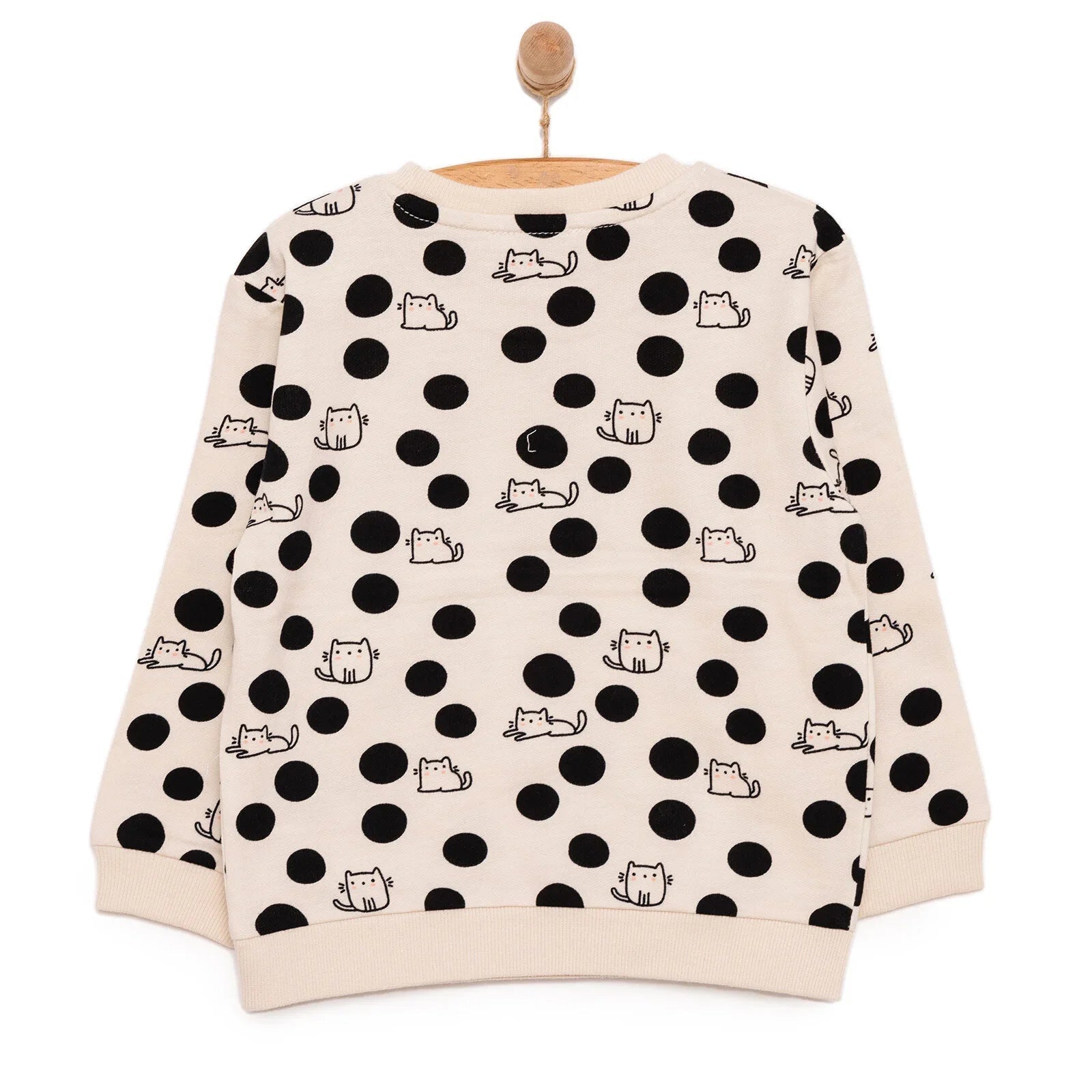 HelloBaby Basic Low Raised Sweatshirt - Printed - mezetto ebebek ebebek