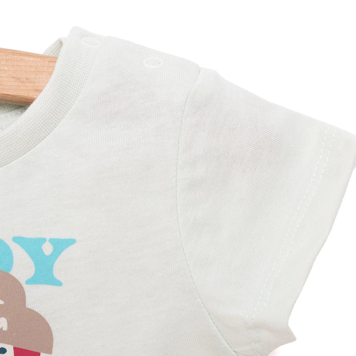 HelloBaby Basic Pirate Printed Tshirt - Green - mezetto ebebek ebebek