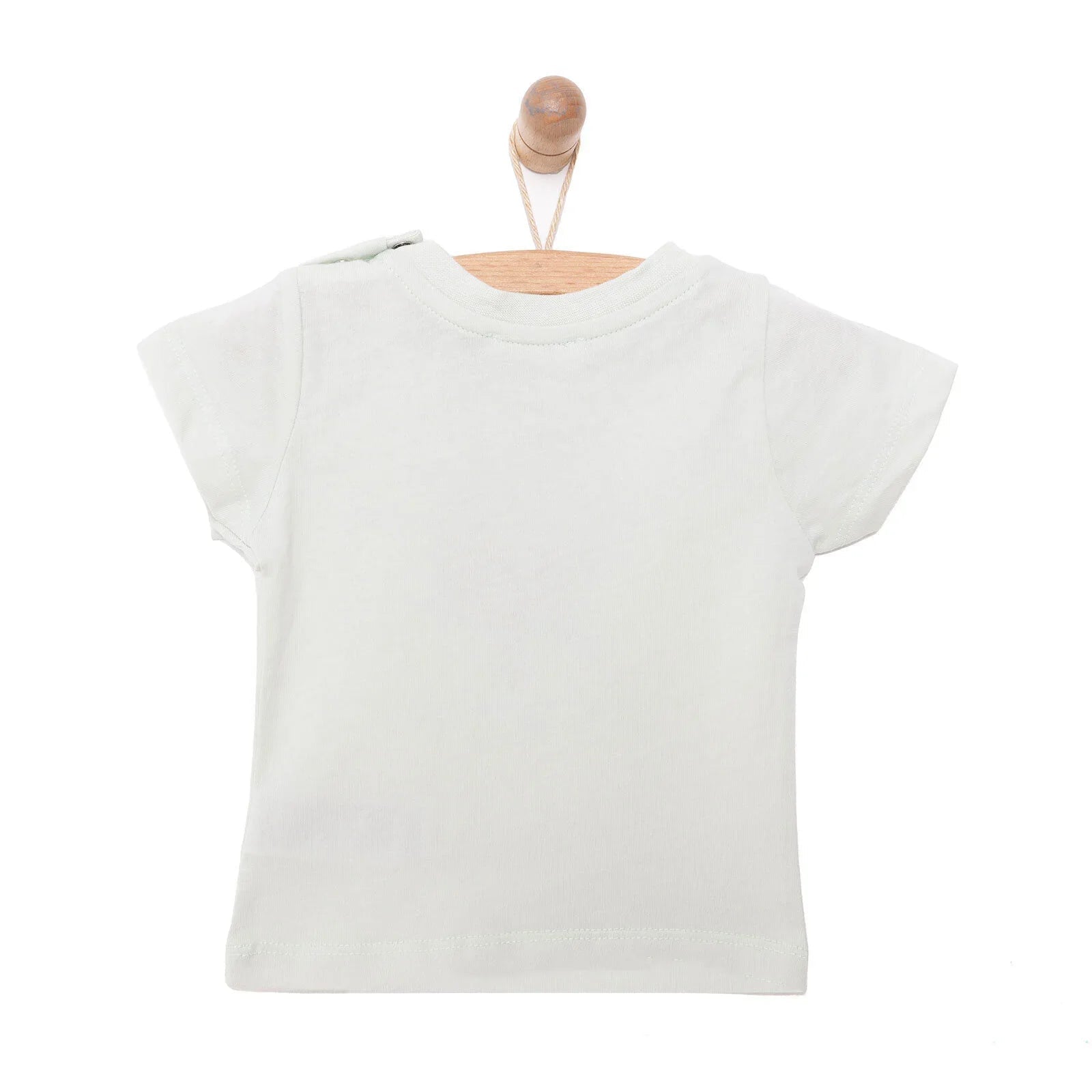 HelloBaby Basic Pirate Printed Tshirt - Green - mezetto ebebek ebebek