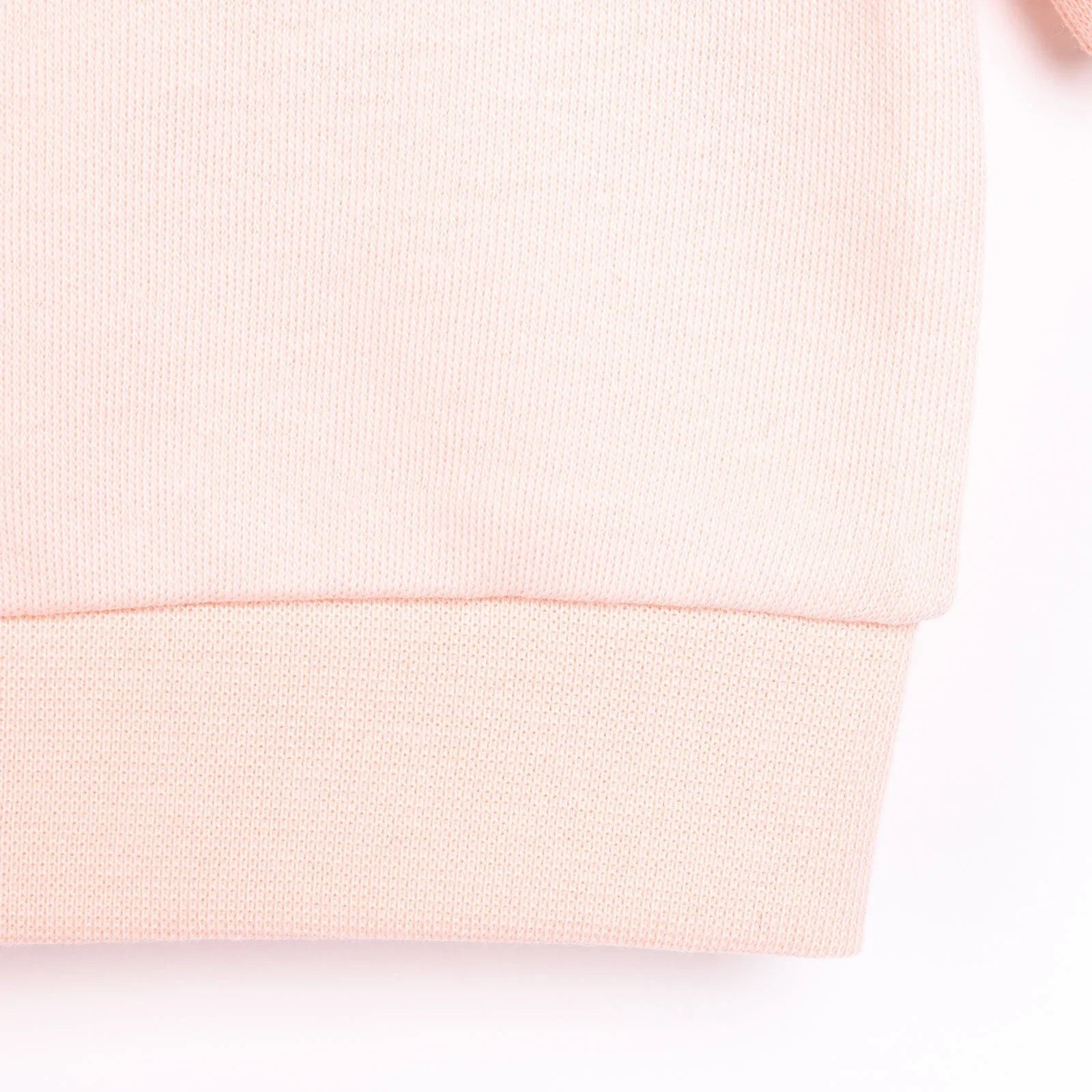 HelloBaby Basic Rib Cardigan - Light Pink - mezetto ebebek ebebek