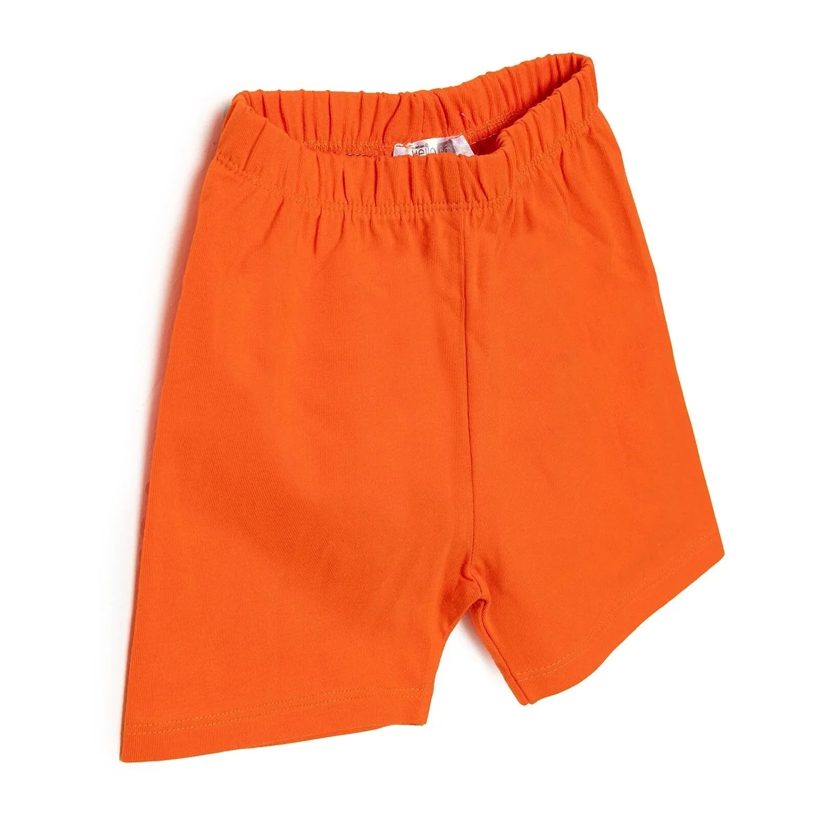 HelloBaby Basic Unisex Shorts - Coral - mezetto ebebek ebebek
