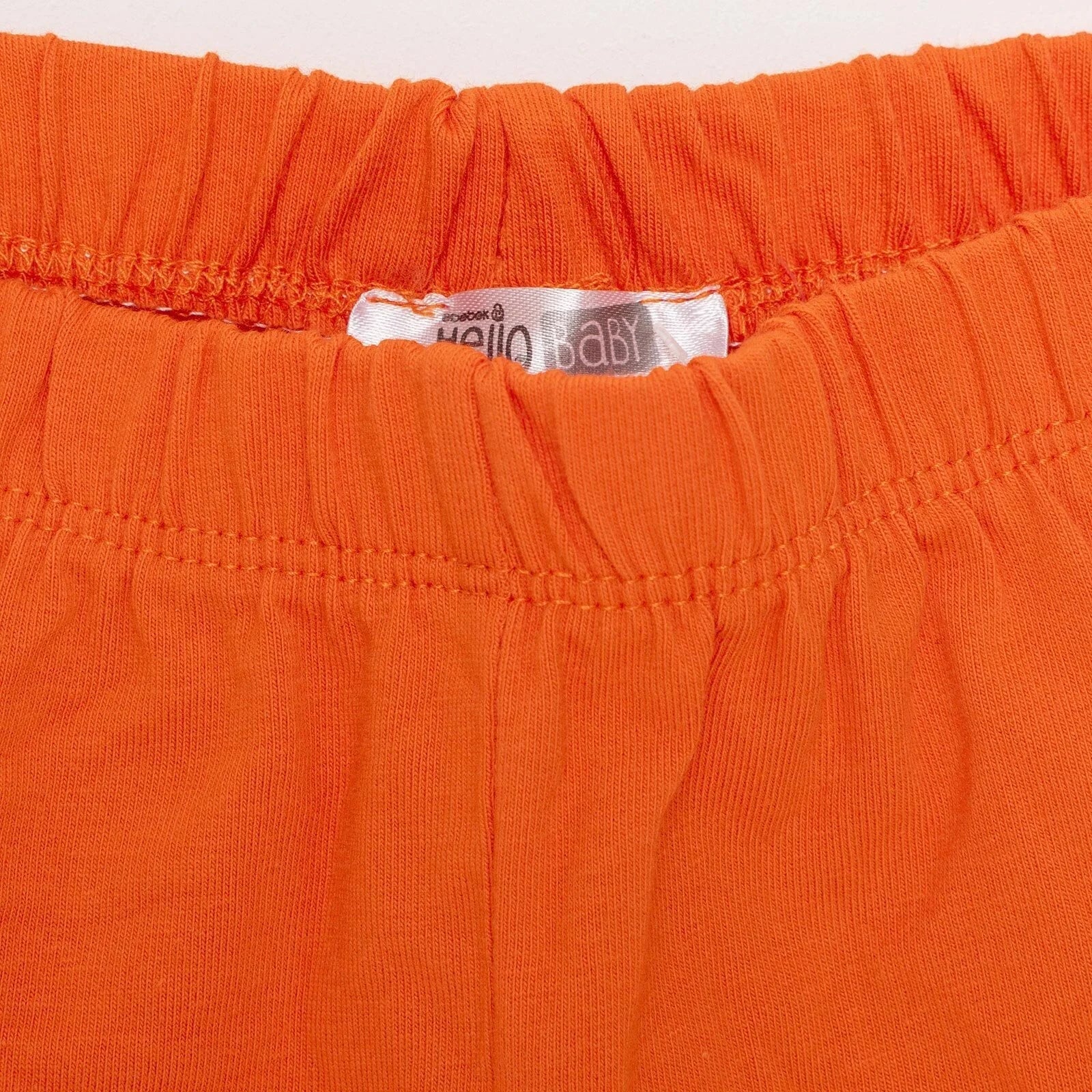 HelloBaby Basic Unisex Shorts - Coral - mezetto ebebek ebebek