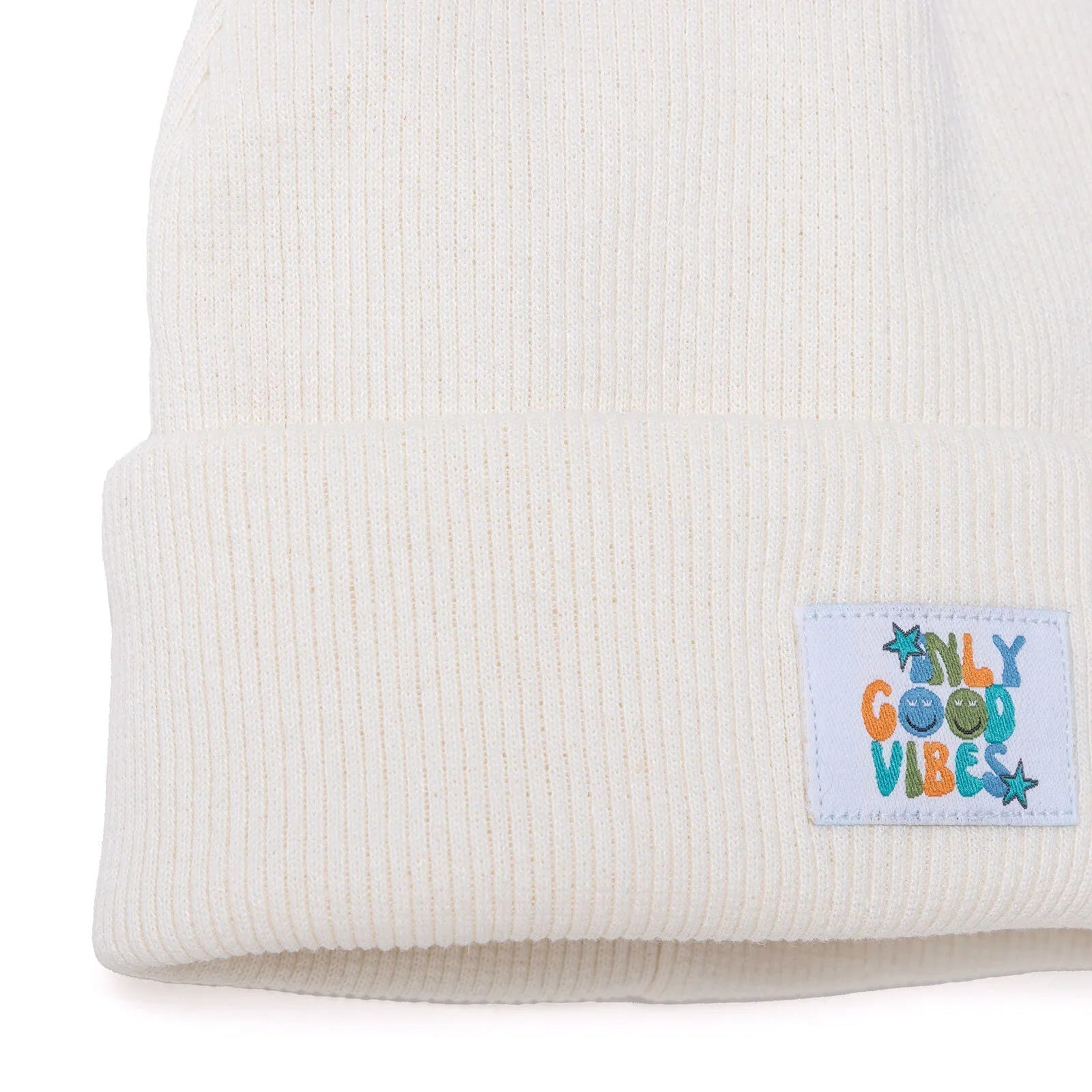 HelloBaby Beanie - Ecru - mezetto ebebek ebebek