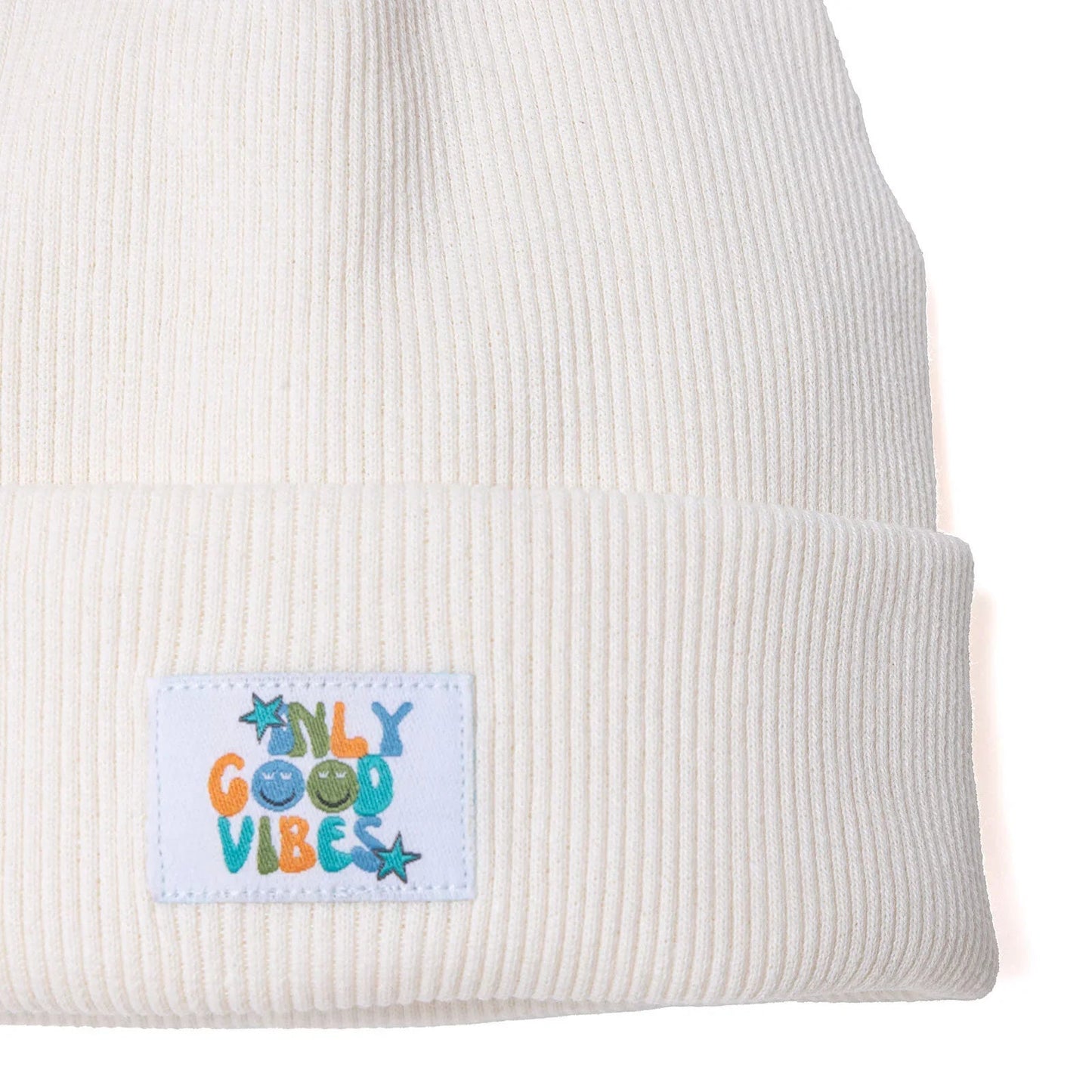 HelloBaby Beanie - Ecru - mezetto ebebek ebebek