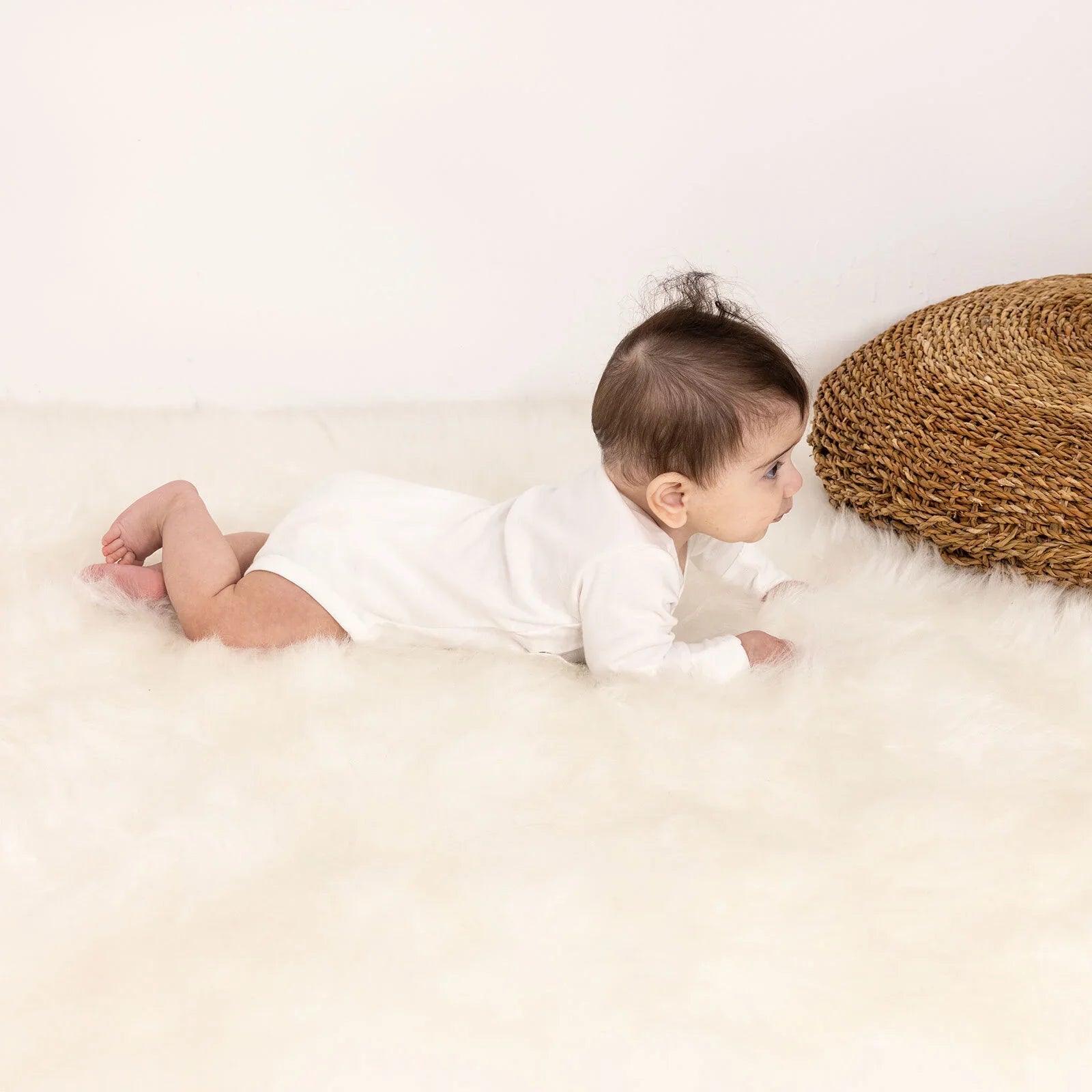 HelloBaby Bodysuit - Ecru - mezetto ebebek ebebek