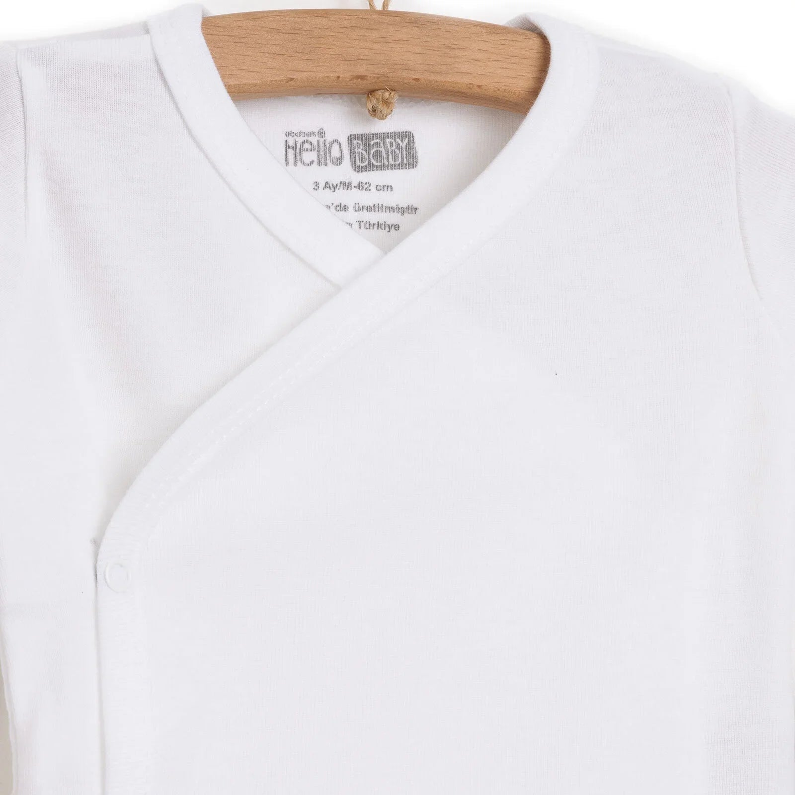 HelloBaby Bodysuit - Ecru - mezetto ebebek ebebek