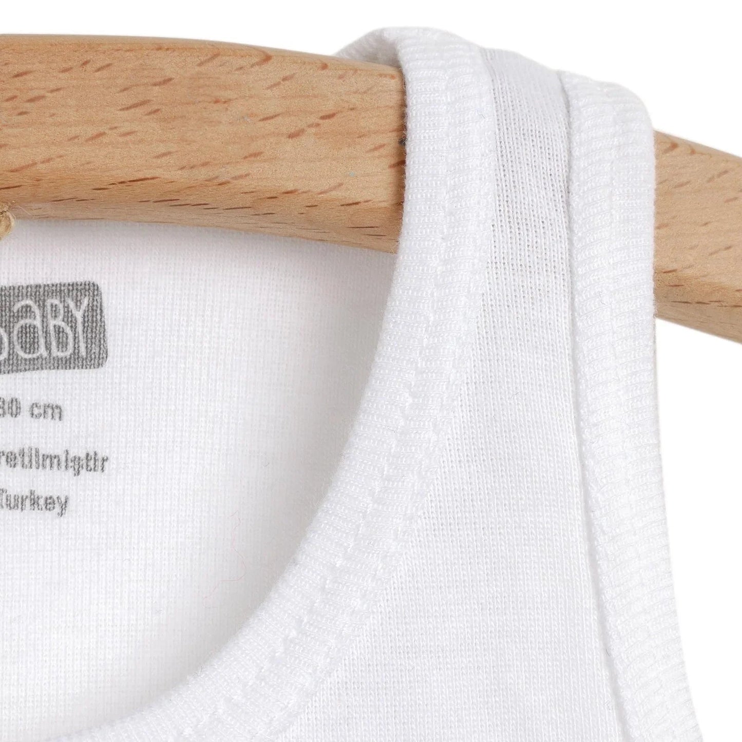 HelloBaby Boy 2 - Pack Tanks - White - mezetto ebebek ebebek