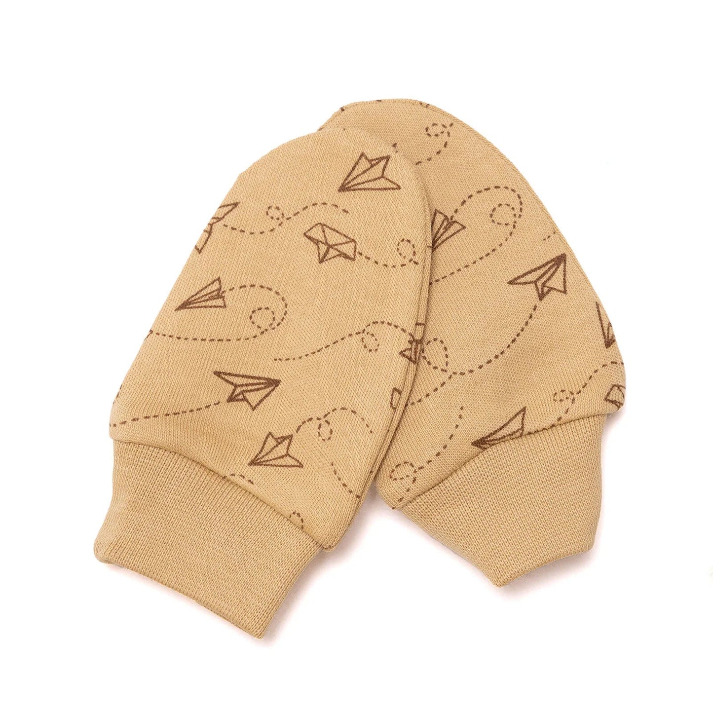 HelloBaby Boy 5 Piece Newborn Set - Beige - mezetto ebebek ebebek